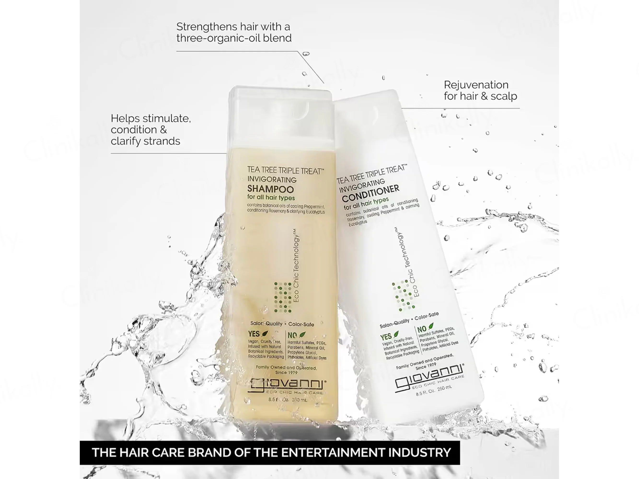 Giovanni Tea Tree Triple Treat Invigorating Conditioner - Image 3