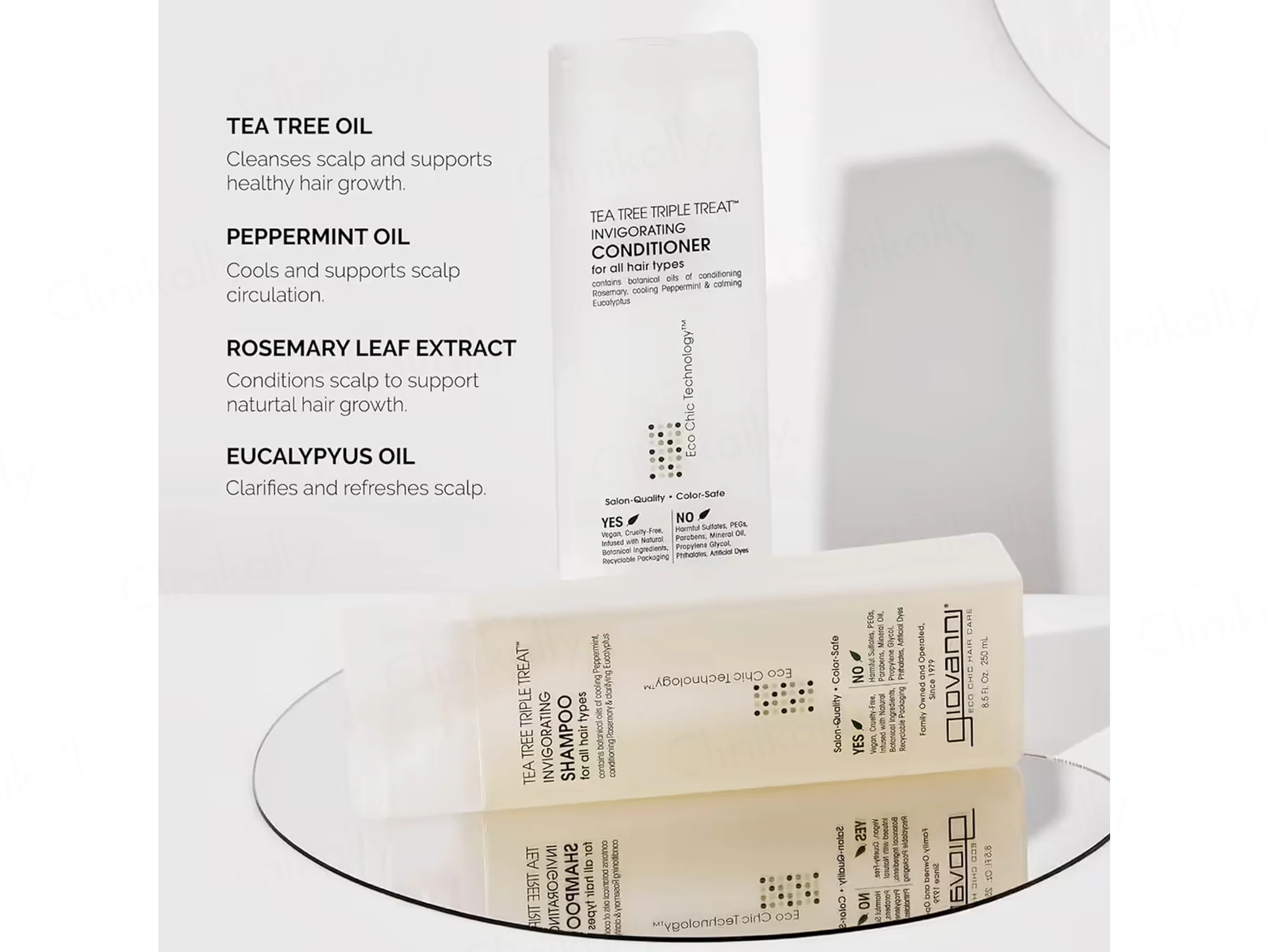 Giovanni Tea Tree Triple Treat Invigorating Conditioner - Image 4