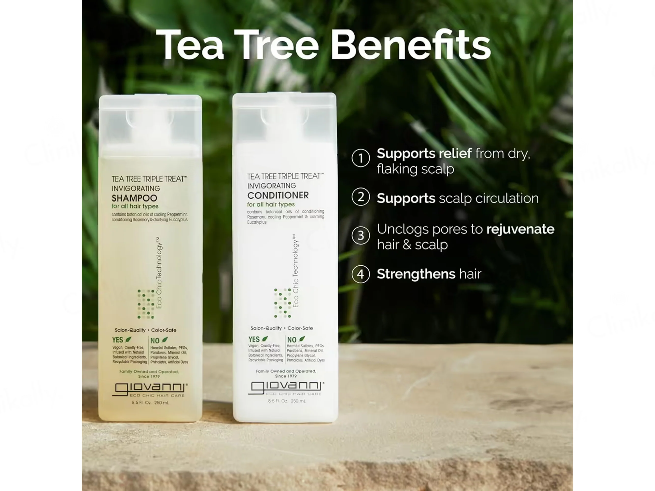 Giovanni Tea Tree Triple Treat Invigorating Conditioner - Image 5