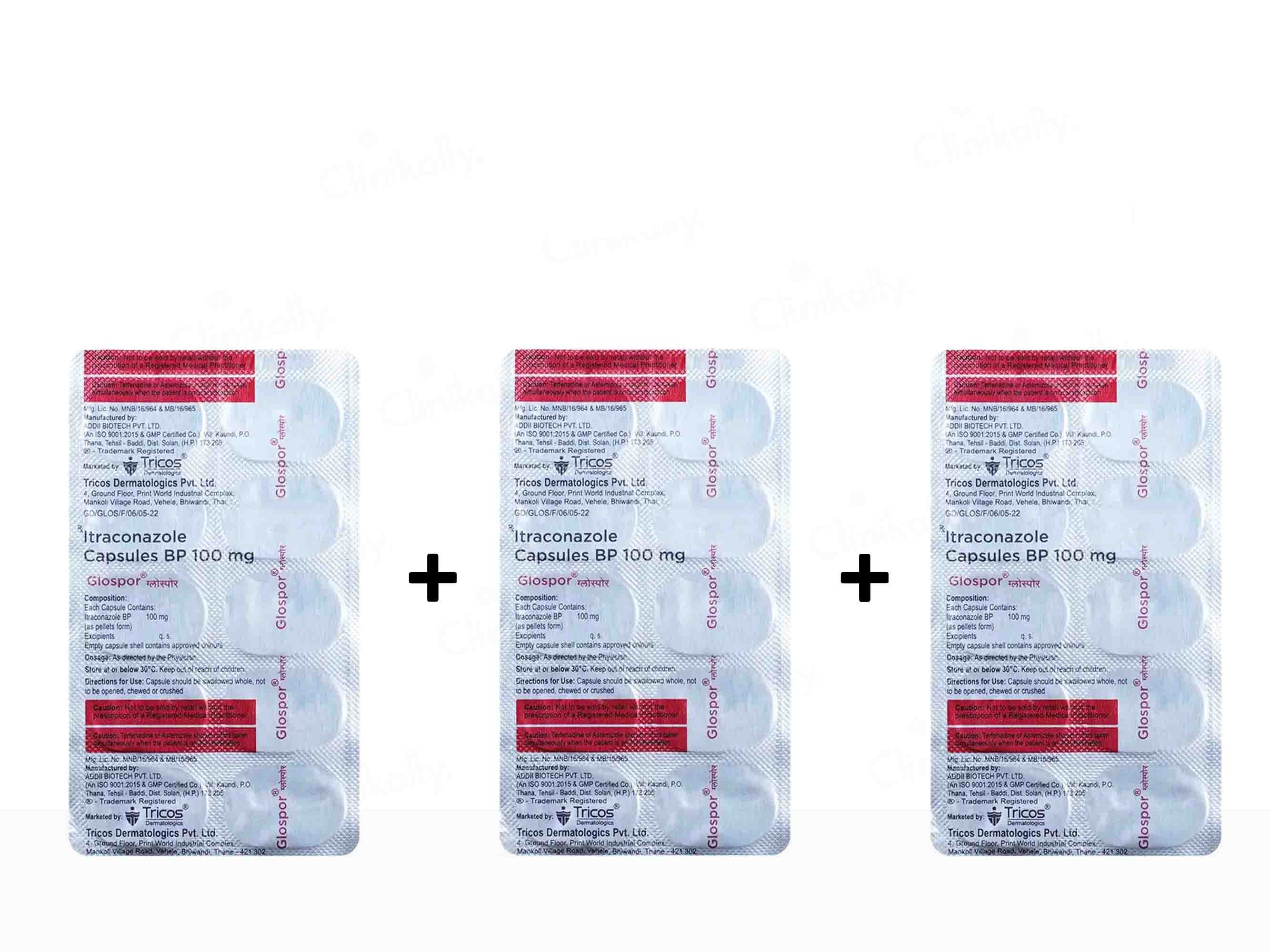 Glospor 100 Capsule