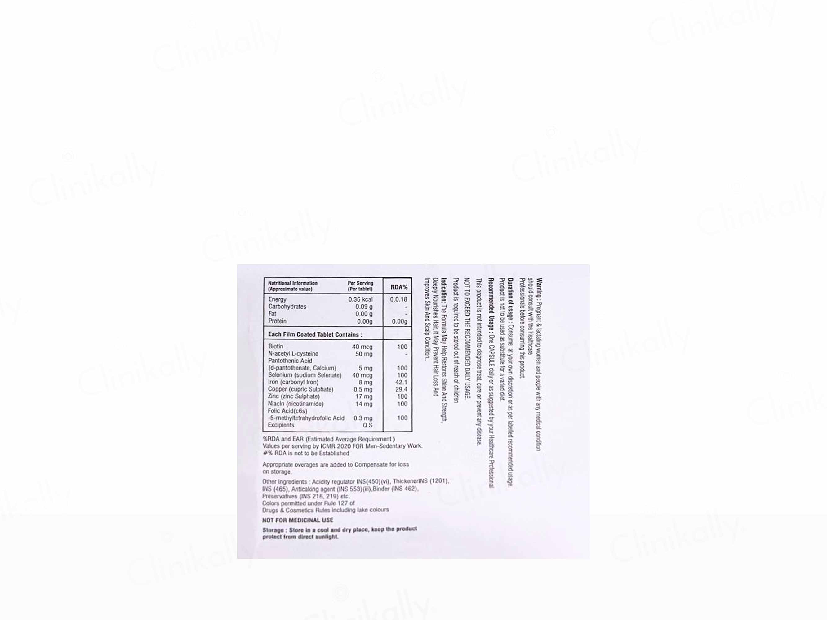 Hairblis-Forte Tablet - Image 3