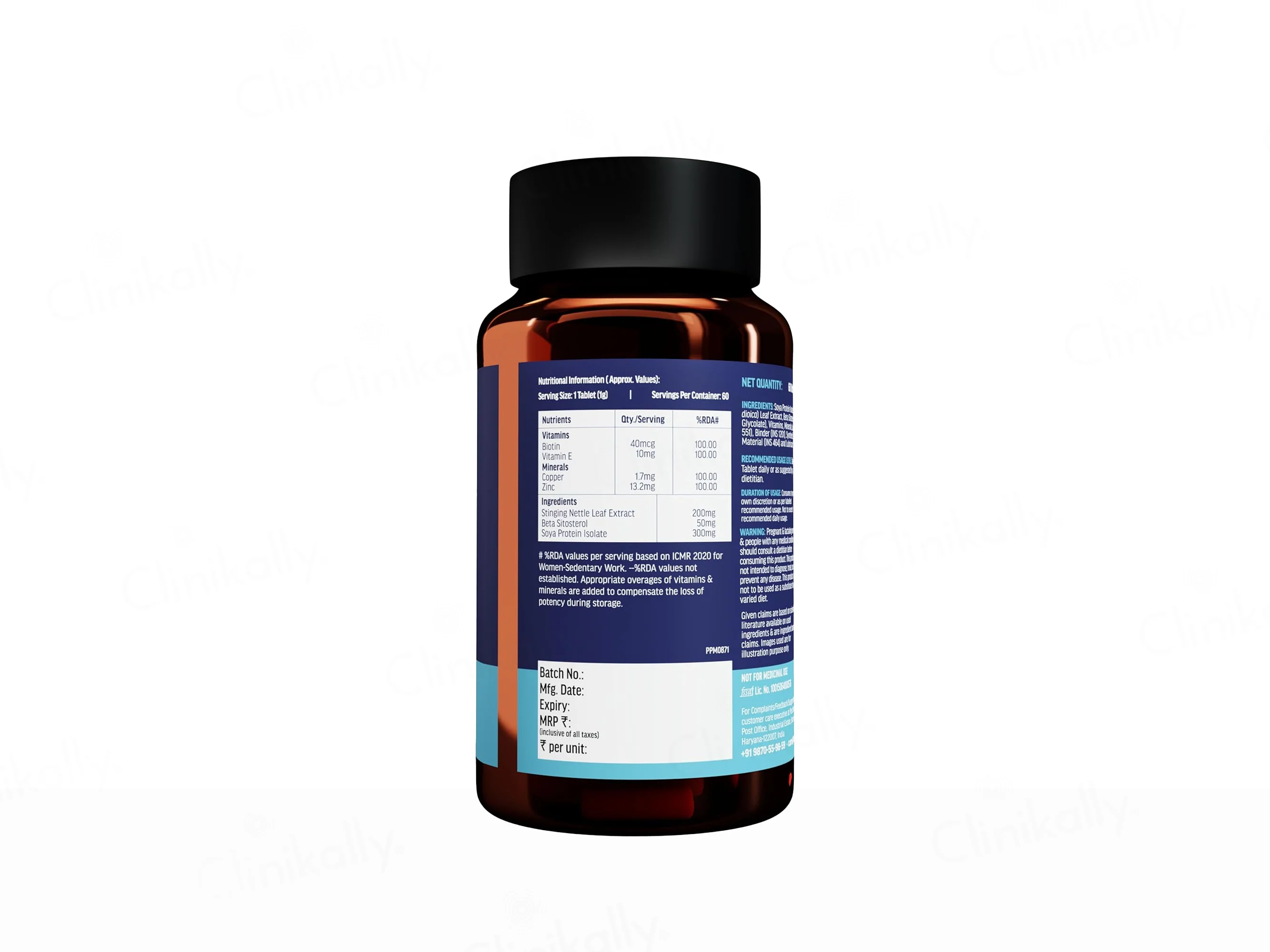 HK Vitals DHT Blocker With Biotin Tablet - Image 12