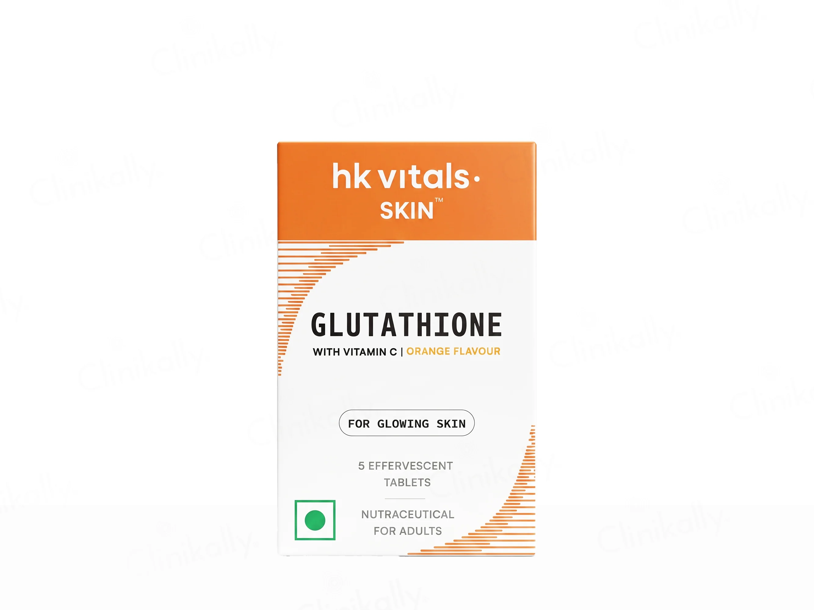 HK Vitals Glutathione With Vitamin C Effervescent Tablet - Orange Flavour