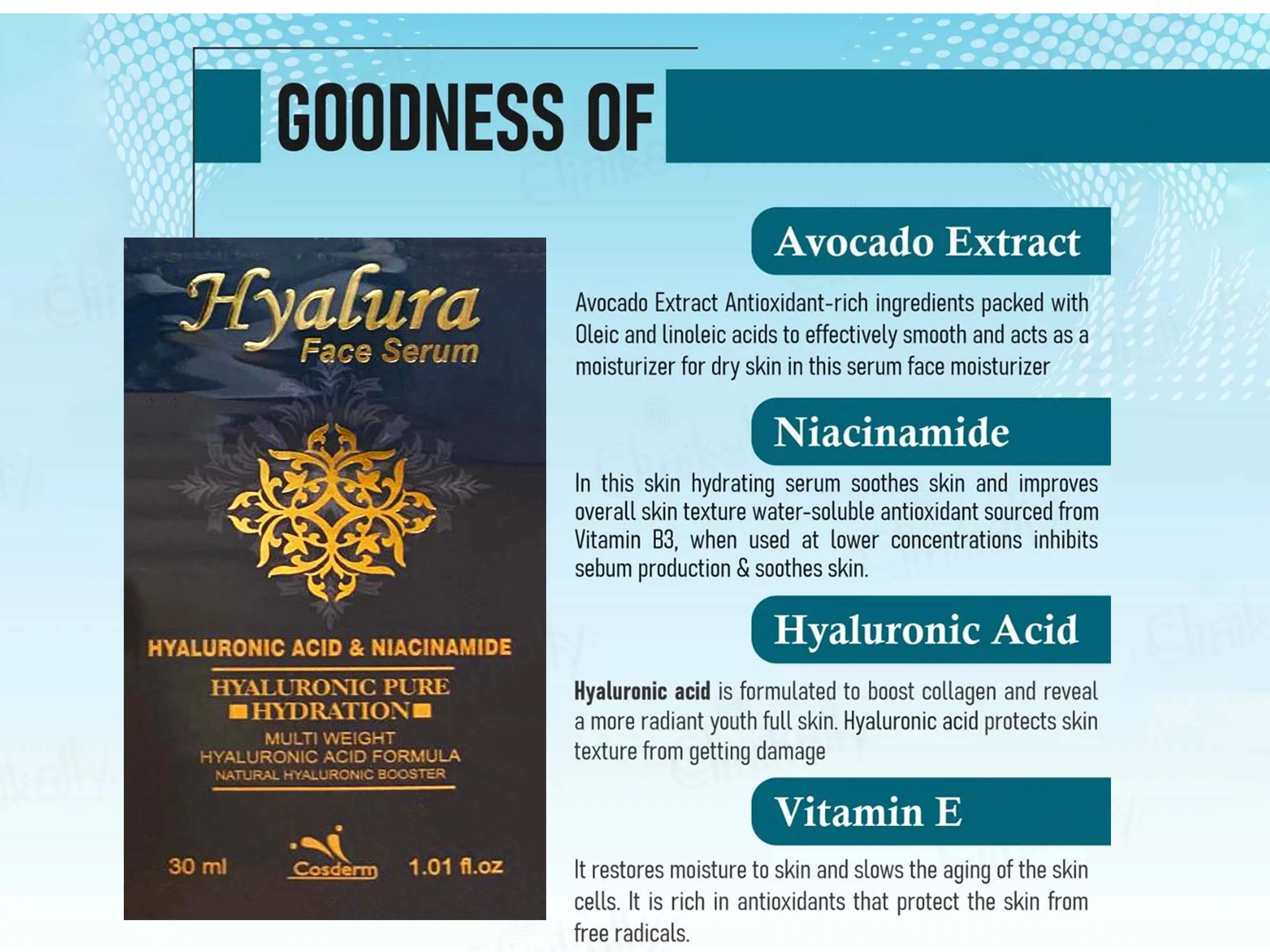 Hyalura Hyaluronic Pure Hydration Face Serum - Image 2