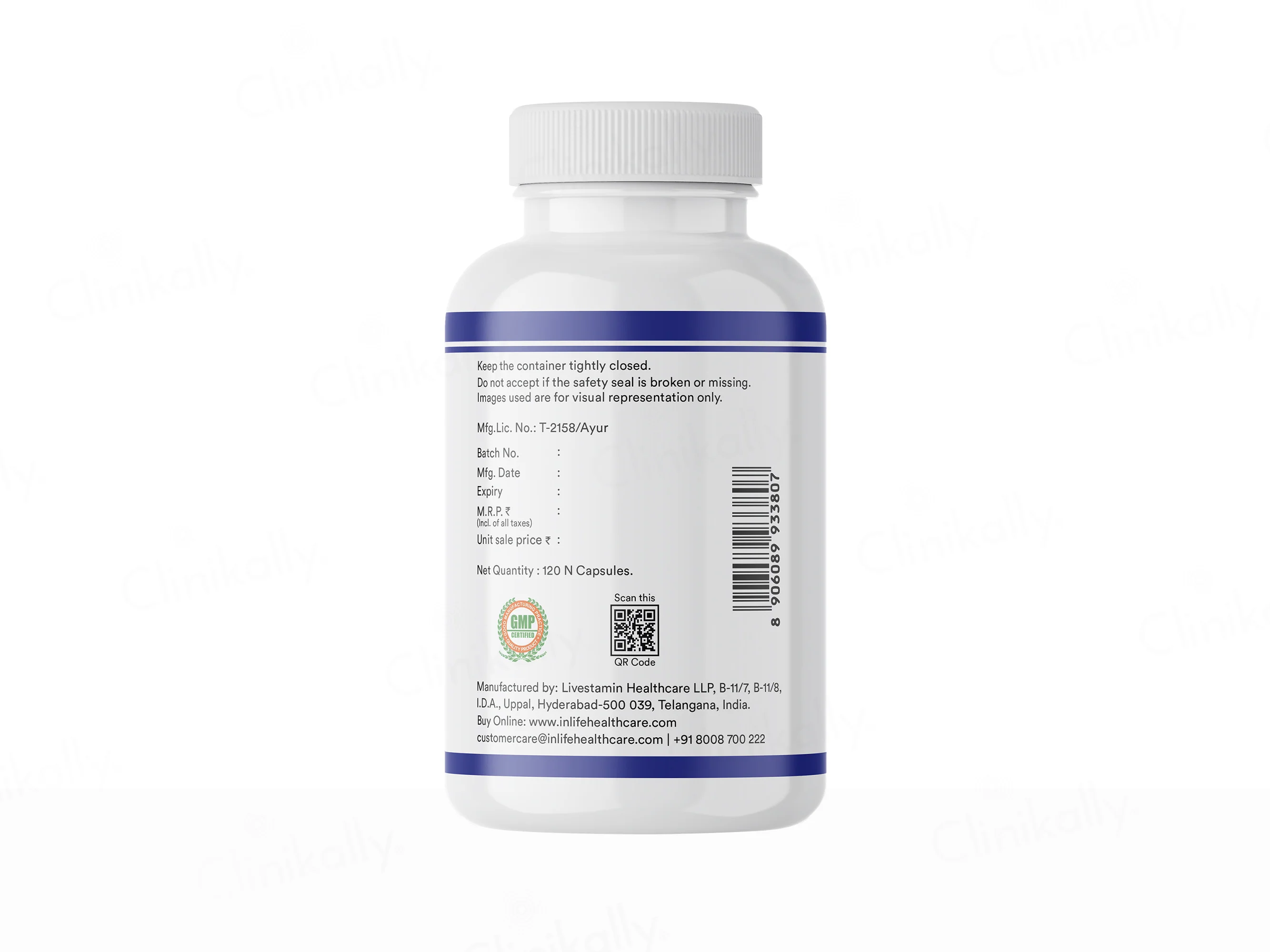 Inlife Grape Seed Extract 400mg Vegetarian Capsule - Image 9