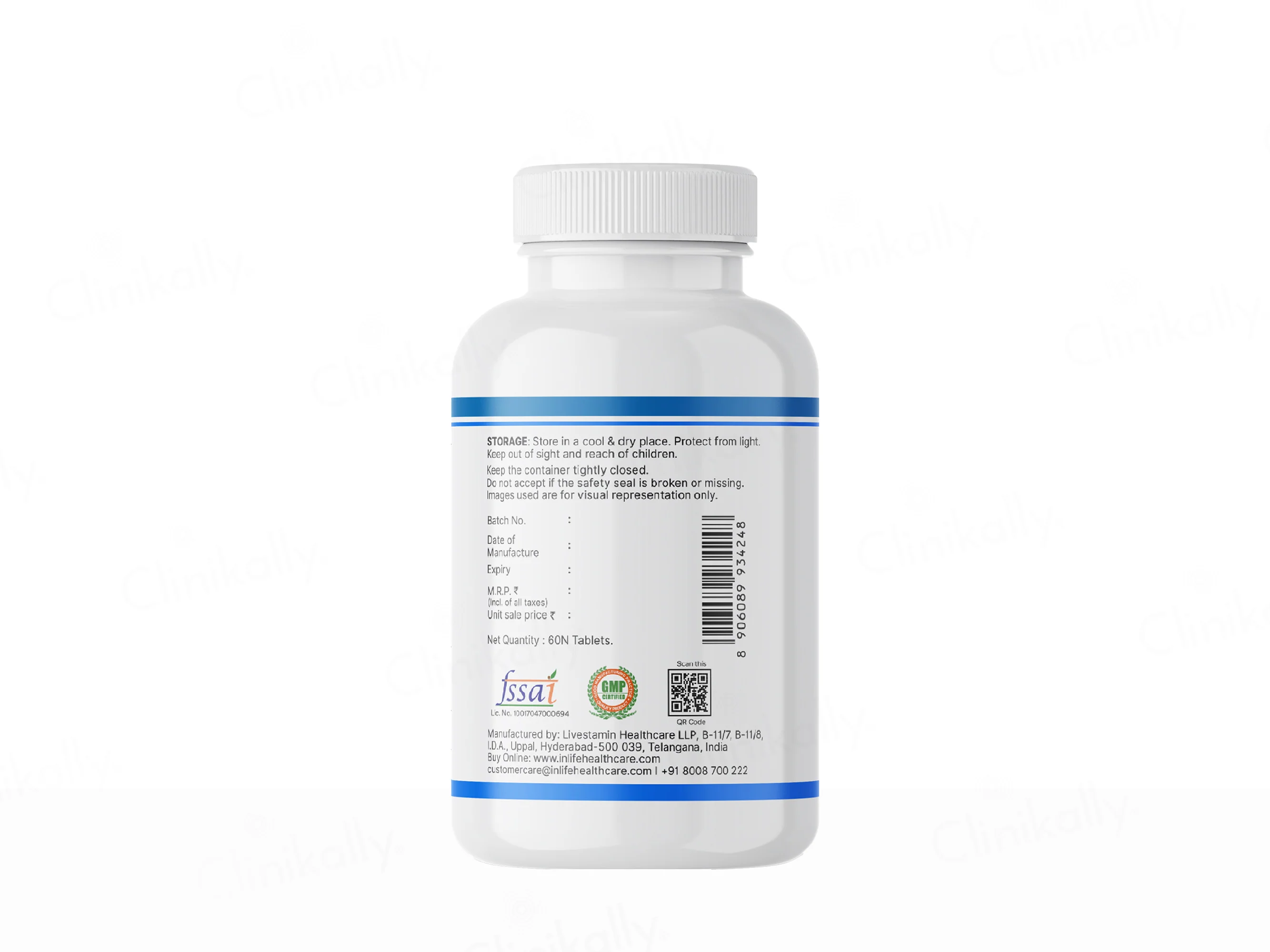 Inlife High Strength Magnesium Complex 5x 2000mg Health Supplement Veg Tablet - Image 13