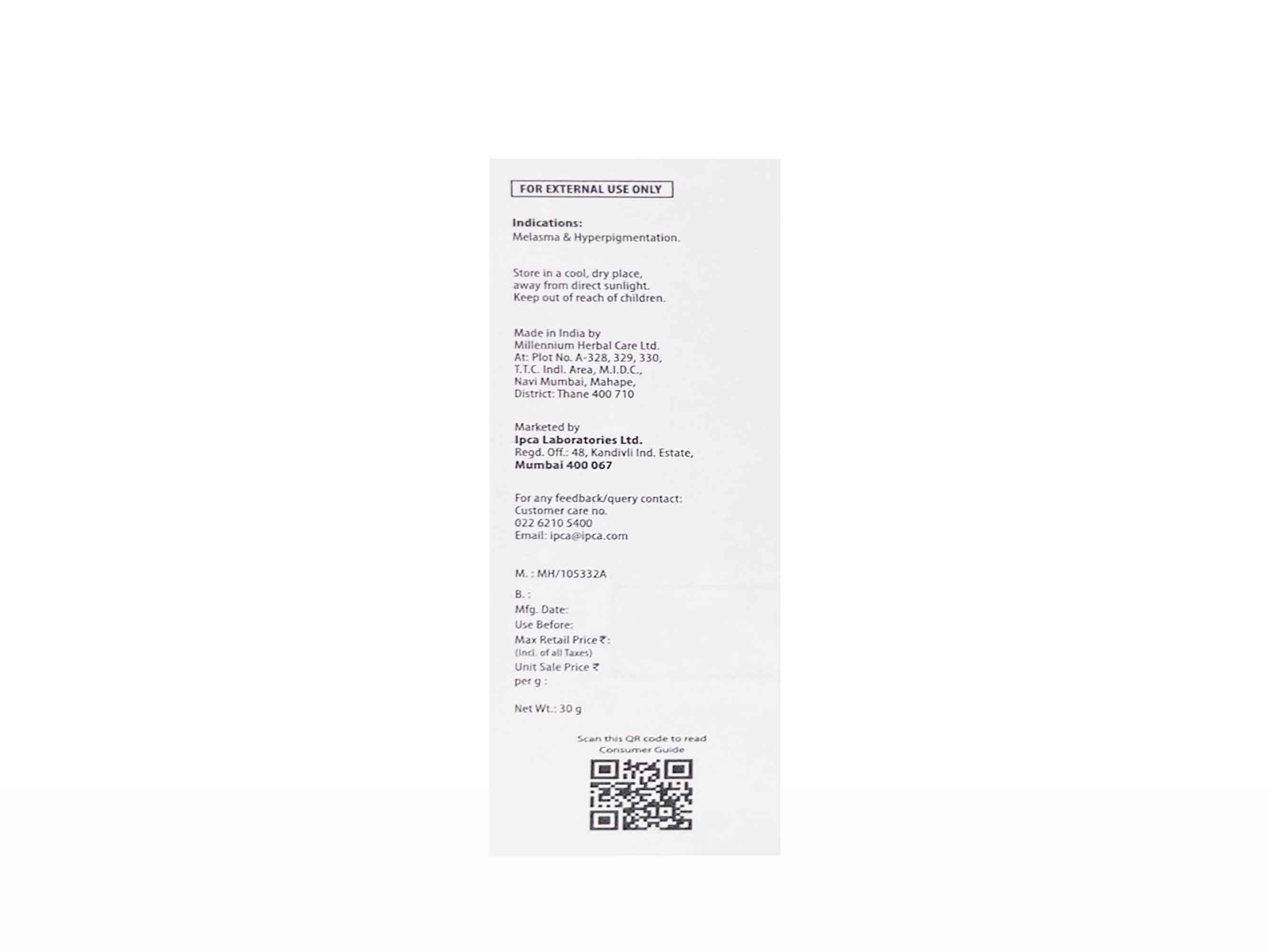 IPCA CutiYt G6 Cream Depigmenting Formula - Image 3