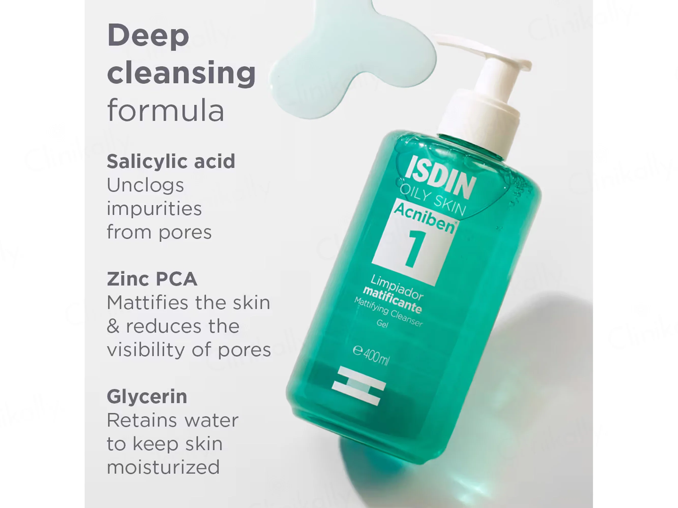 ISDIN Acniben Mattifying Cleanser - Image 4