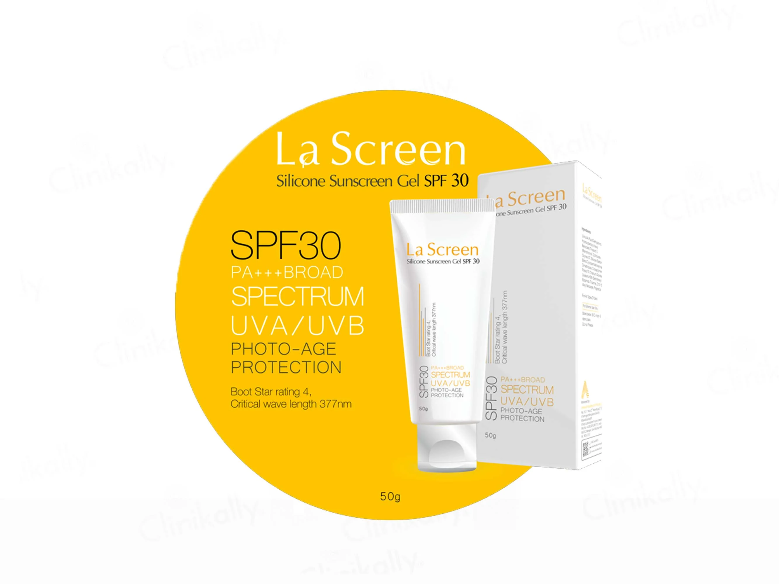 La Screen Silicone Sunscreen Gel SPF 30 PA+++ - Image 2