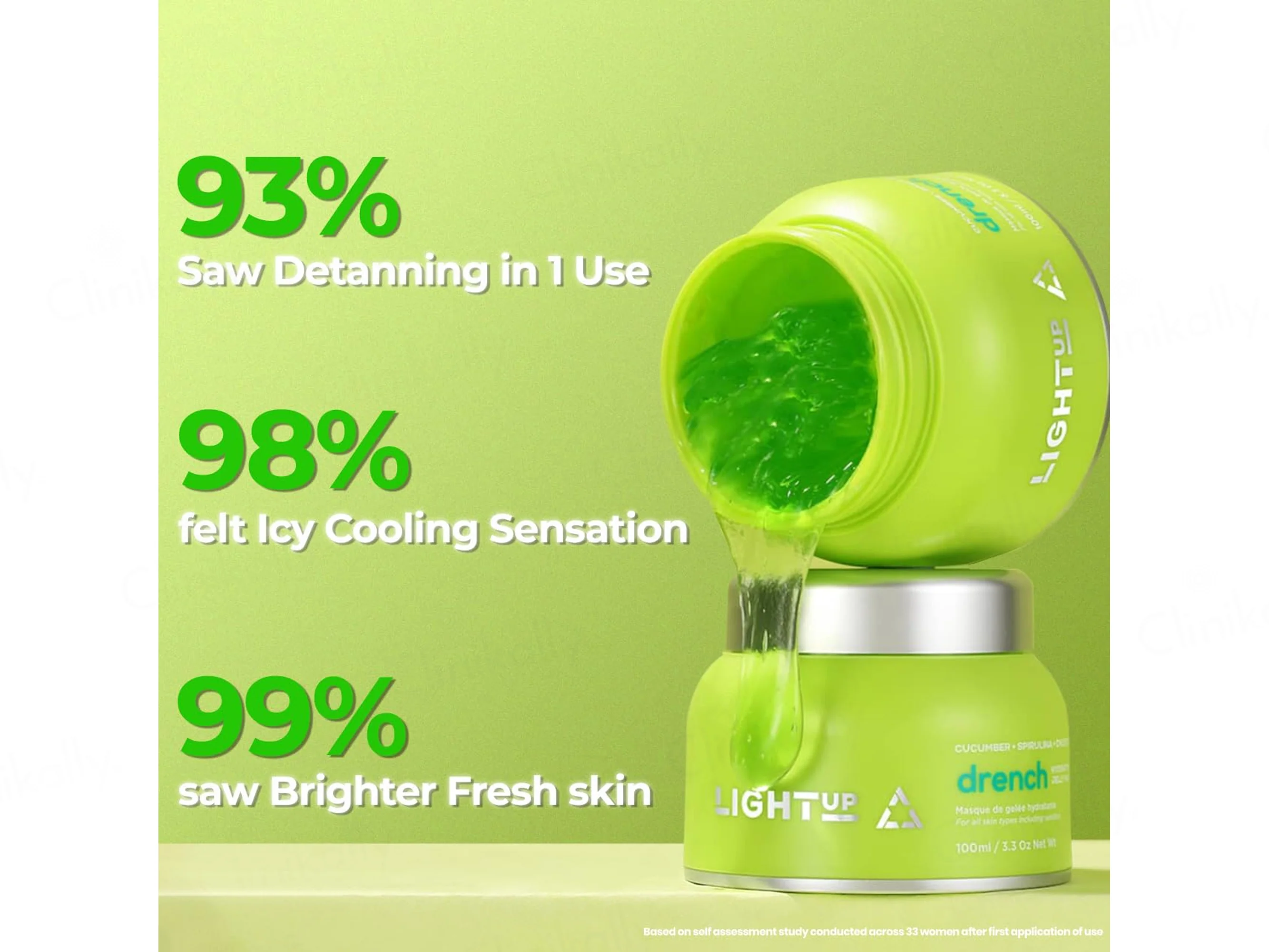 Light Up Drench Hydrating Jelly Face Mask - Image 3
