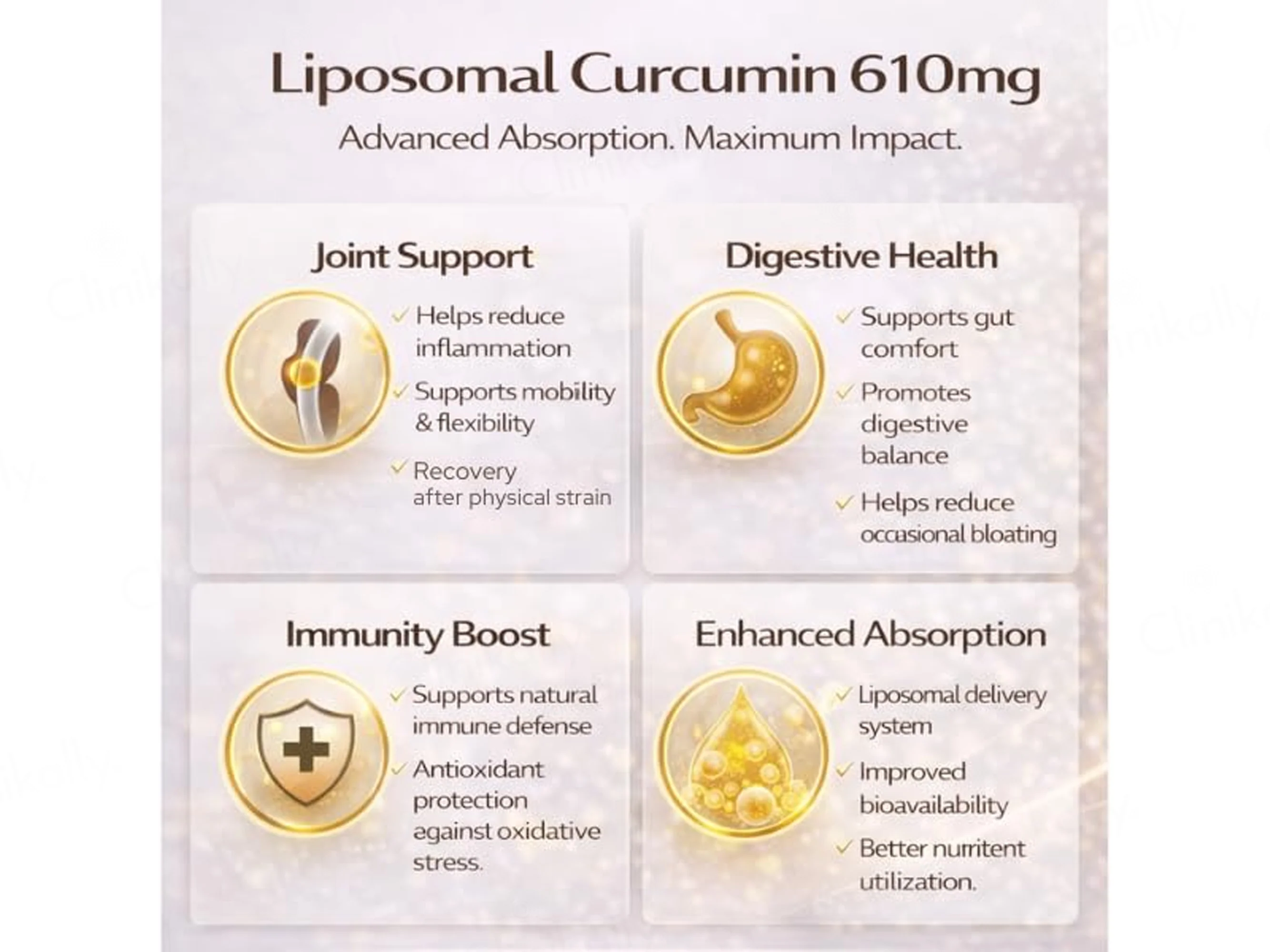 Lipomax Liposomal Curcumin 610mg Nutraceutical Veg Capsule - Image 6