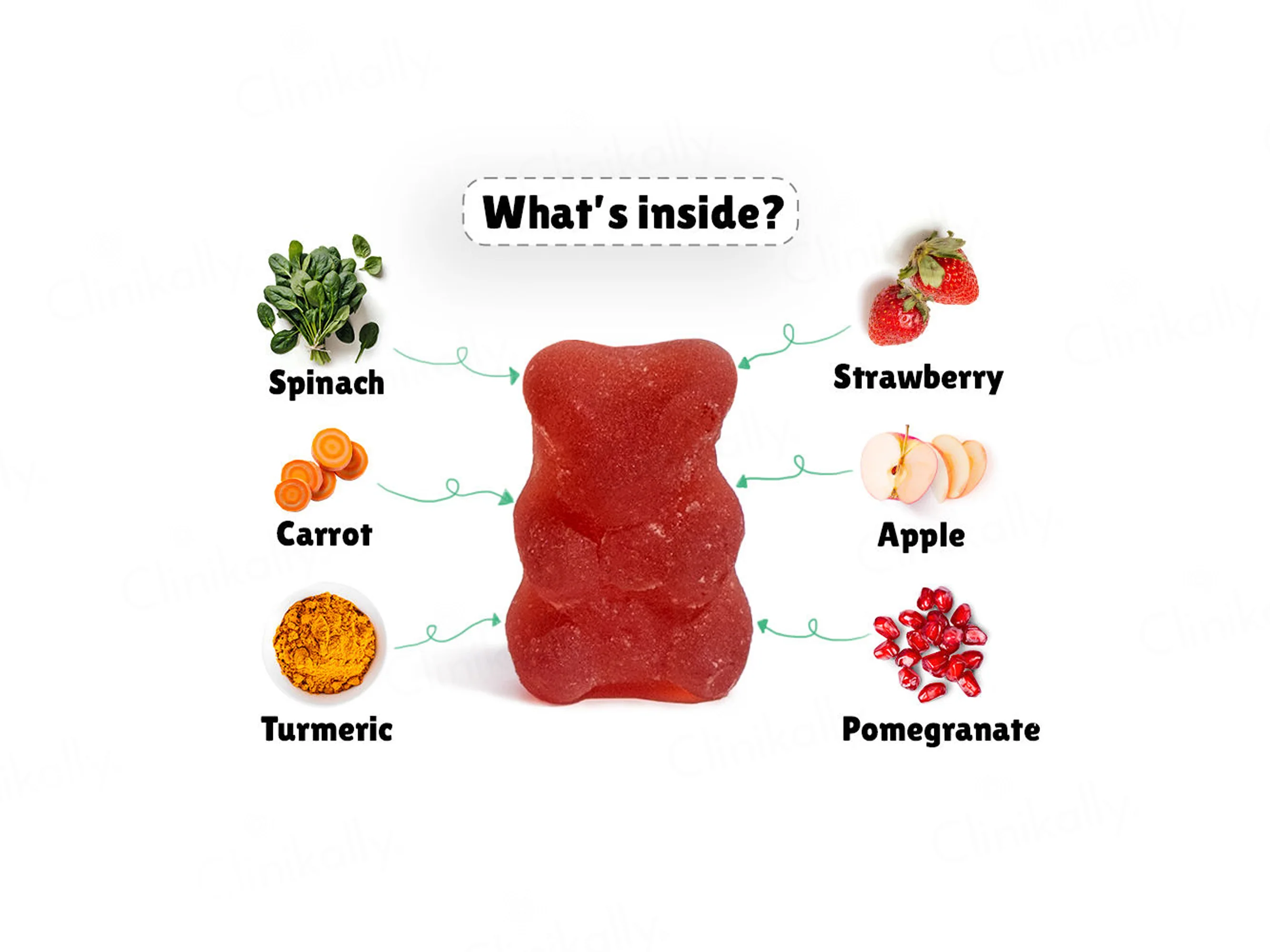 Little Joys Multivitamin Gummies - Natural Strawberry Flavour (7+ Years) - Image 2