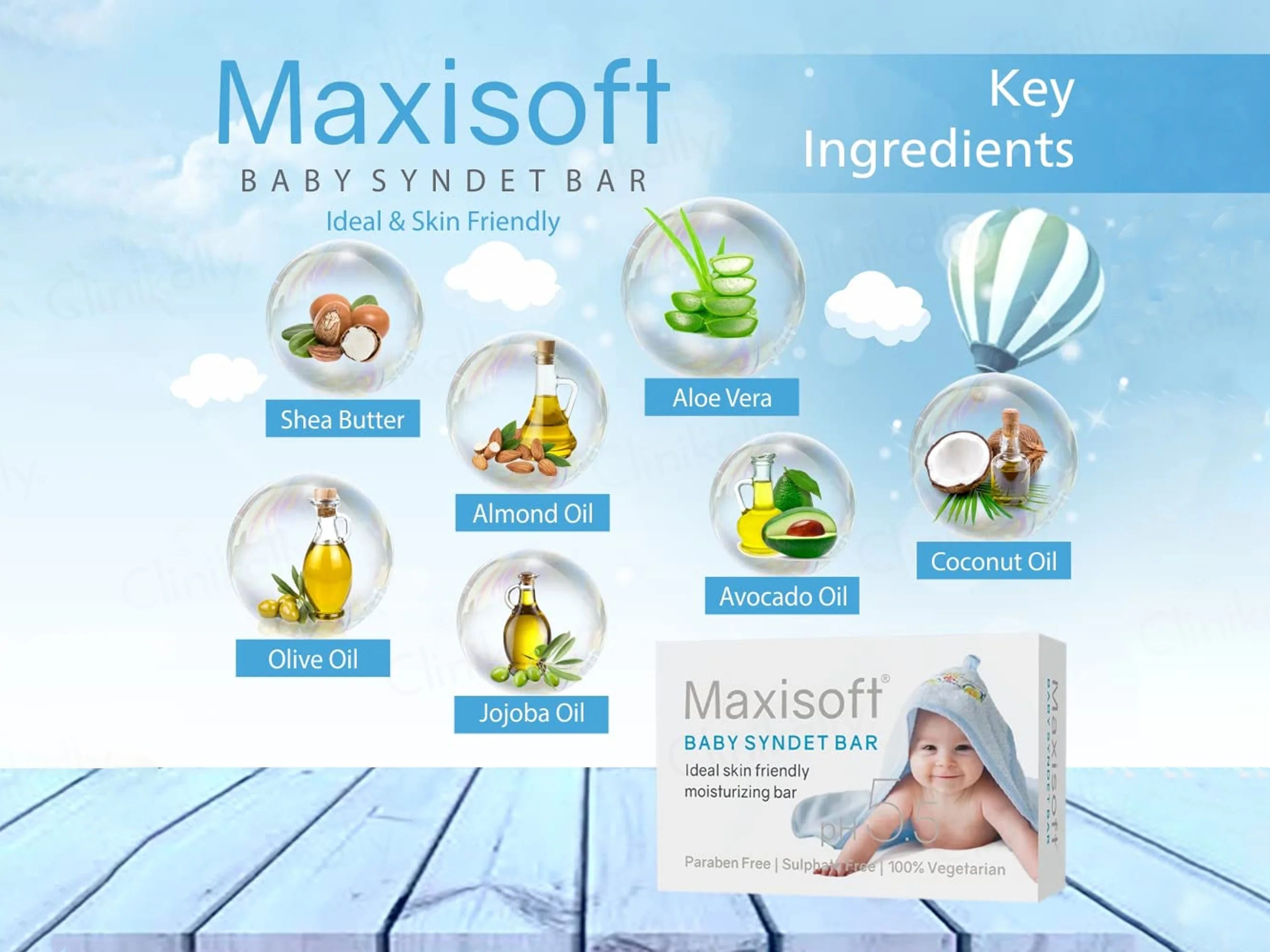 Maxisoft pH 5.5 Baby Bathing Bar - Image 3