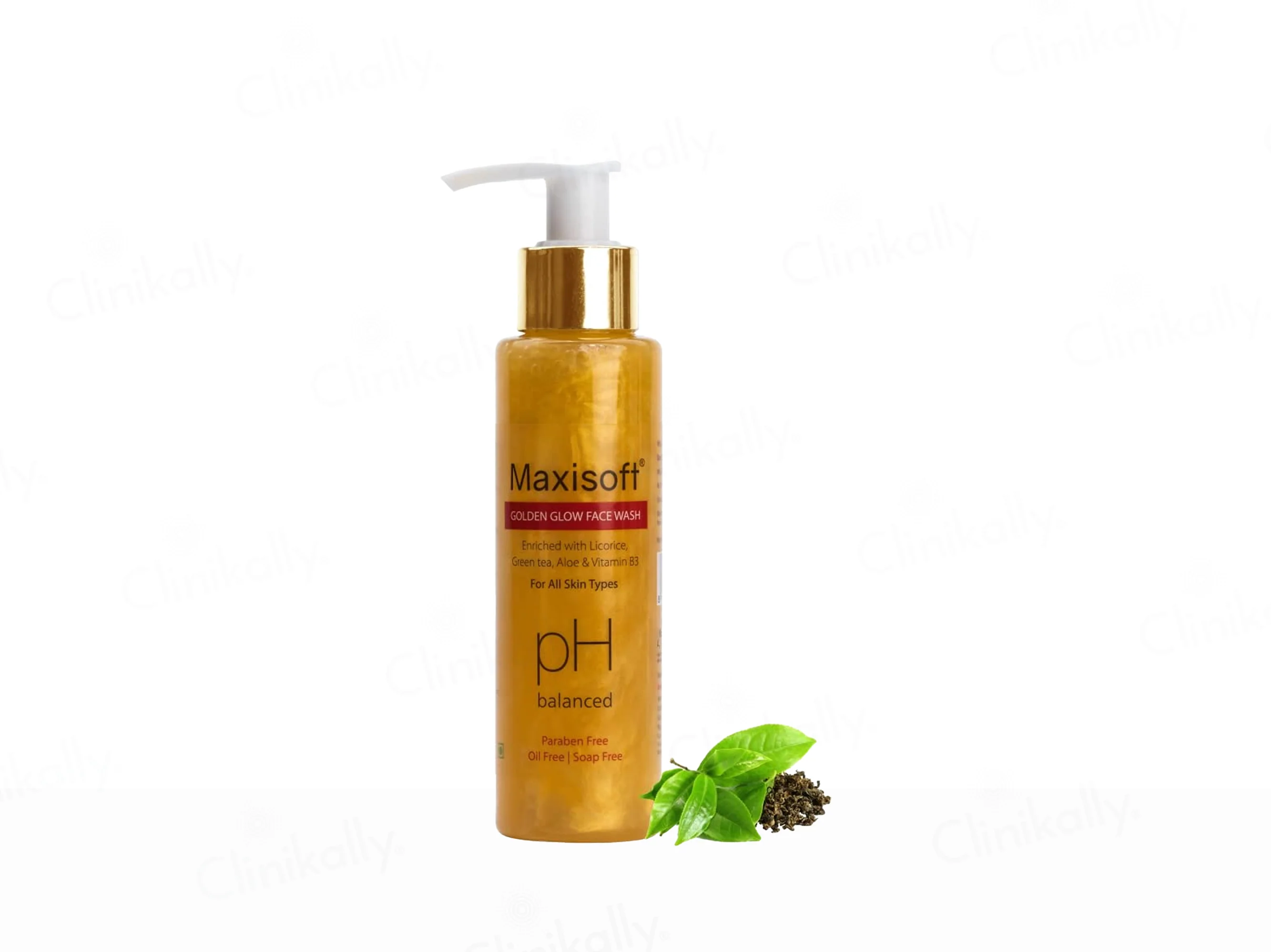 Maxisoft pH Balanced Golden Glow Face Wash - Image 2