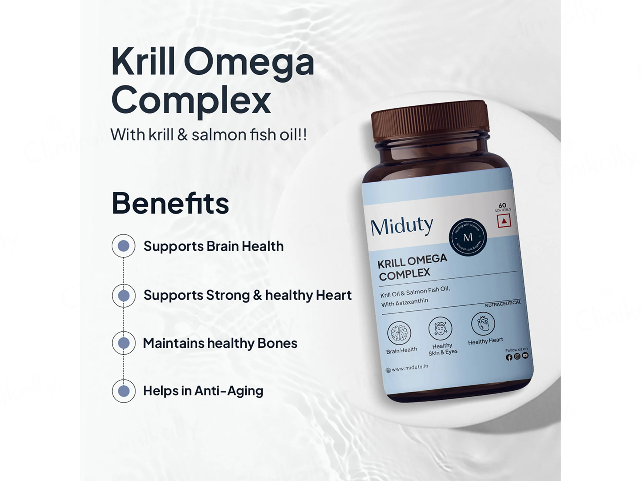 Miduty Krill Omega Complex Softgel Capsule - Image 5