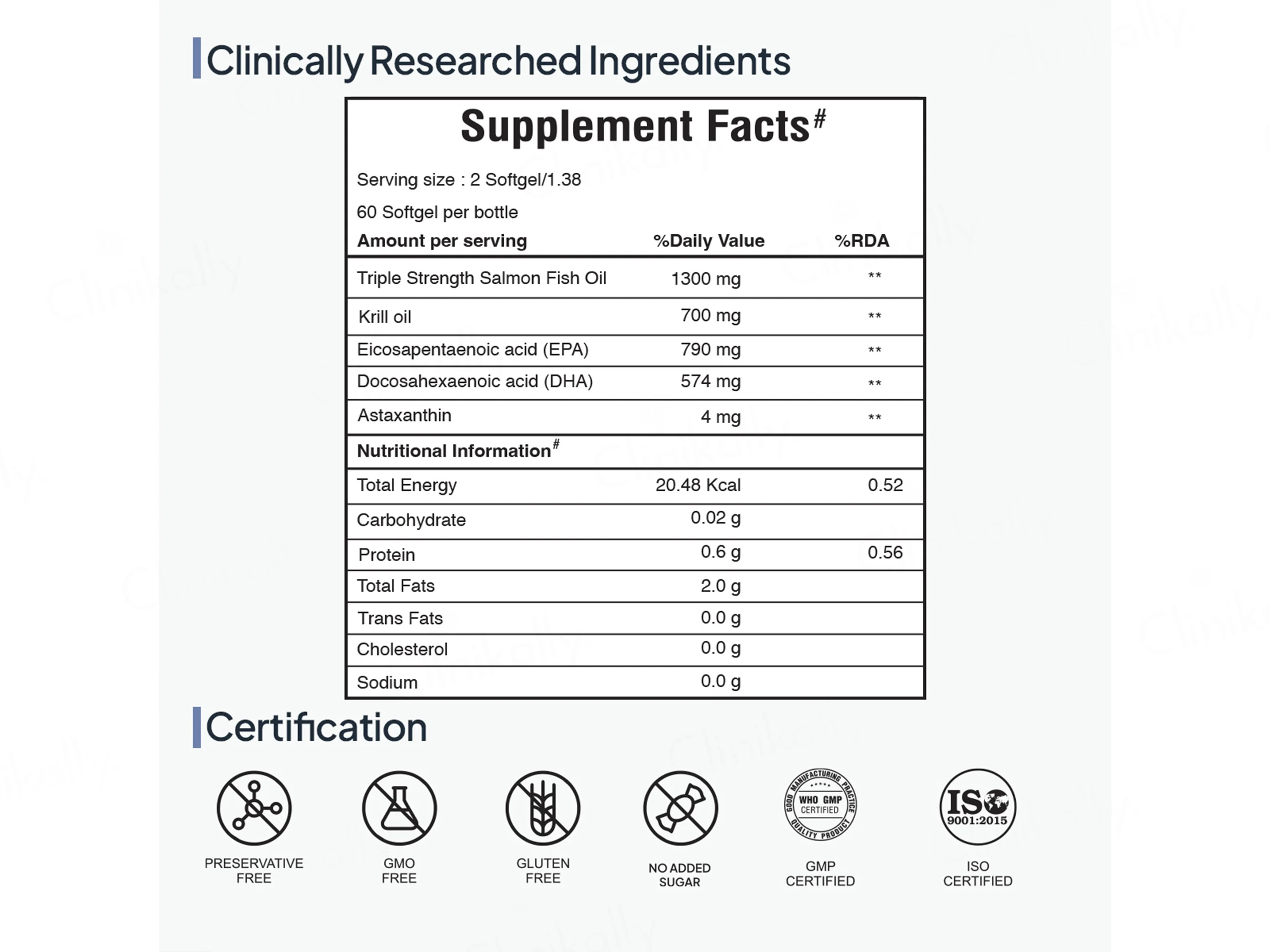 Miduty Krill Omega Complex Softgel Capsule - Image 7