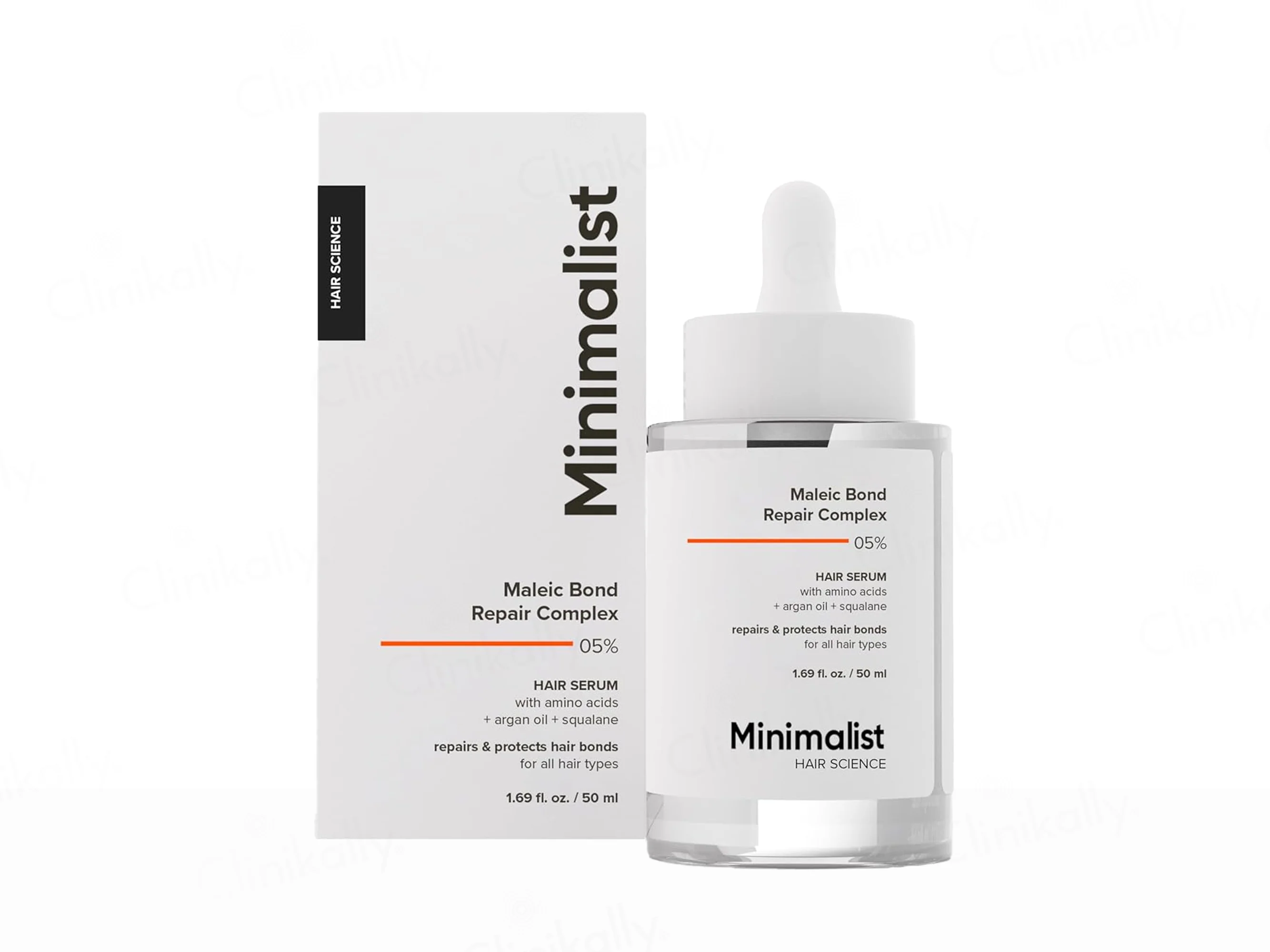 Minimalist 5% Maleic Bond Repair Complex Hair Serum