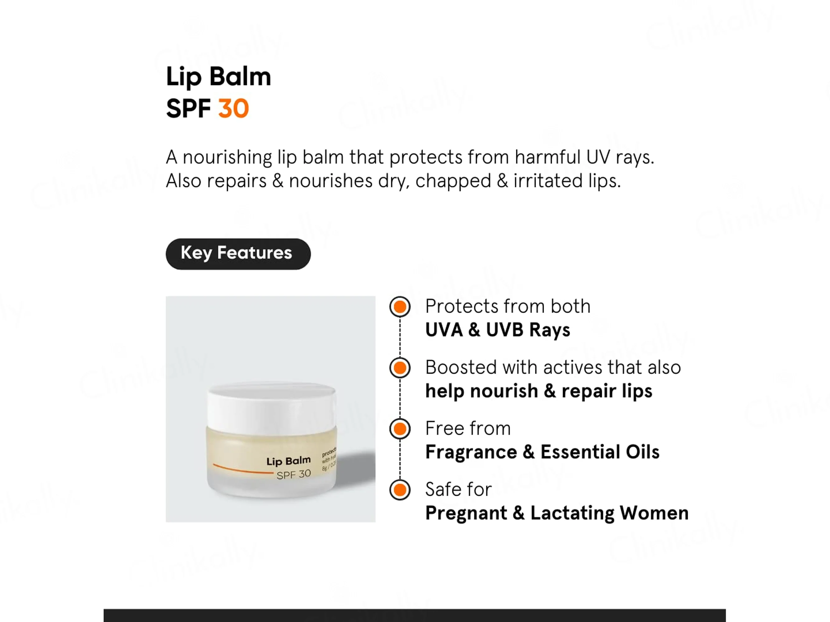 Minimalist Lip Balm SPF 30 - Image 2