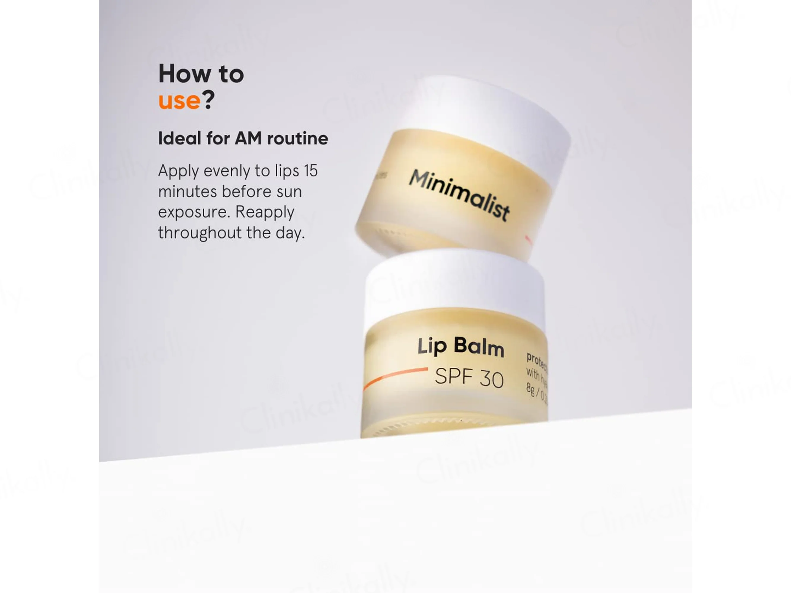 Minimalist Lip Balm SPF 30 - Image 5