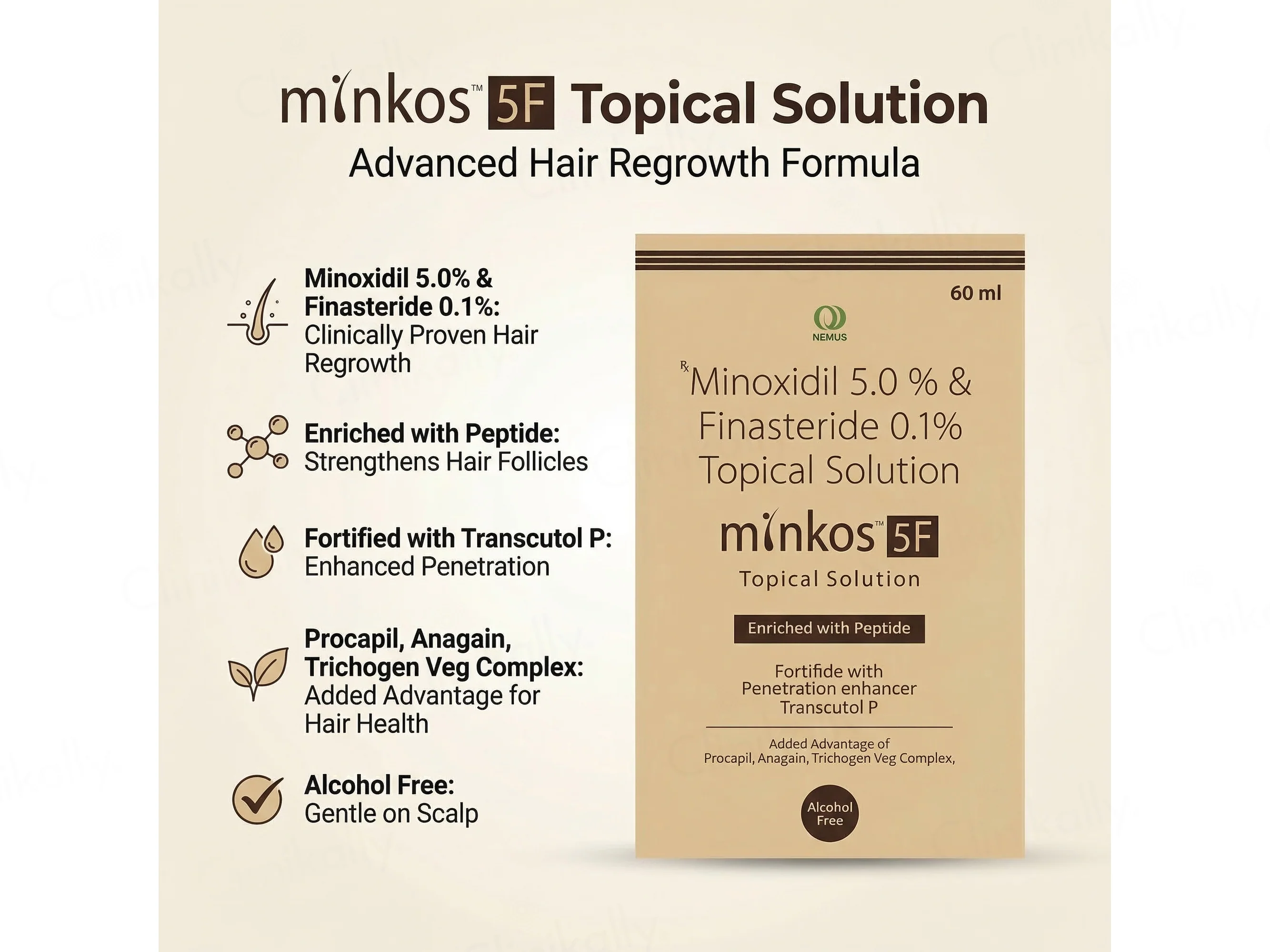 Minkos 5F Topical Solution - Image 2