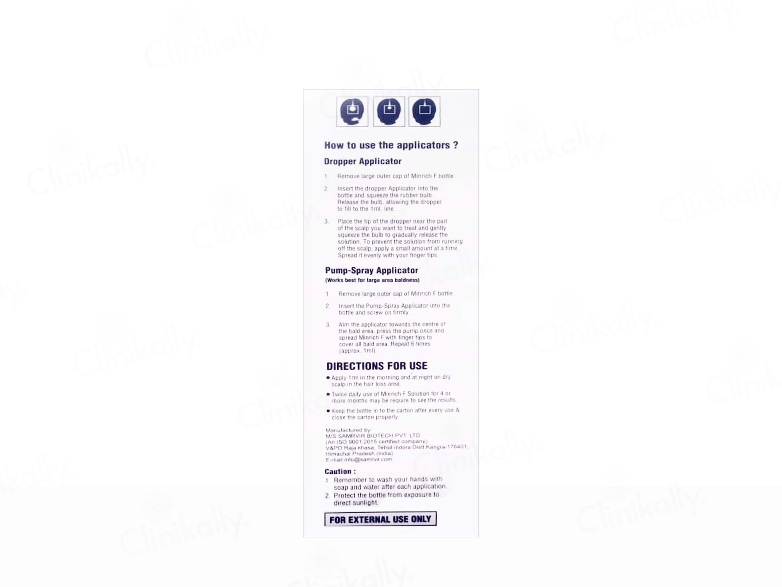 Minrich F Topical Solution - Image 2