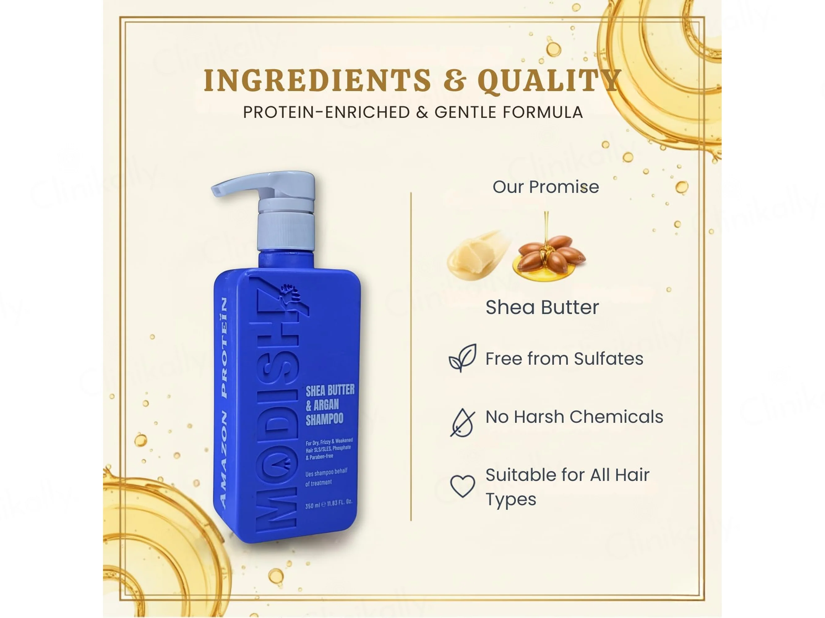 Modish7 Shea Butter & Argan Shampoo - Image 5