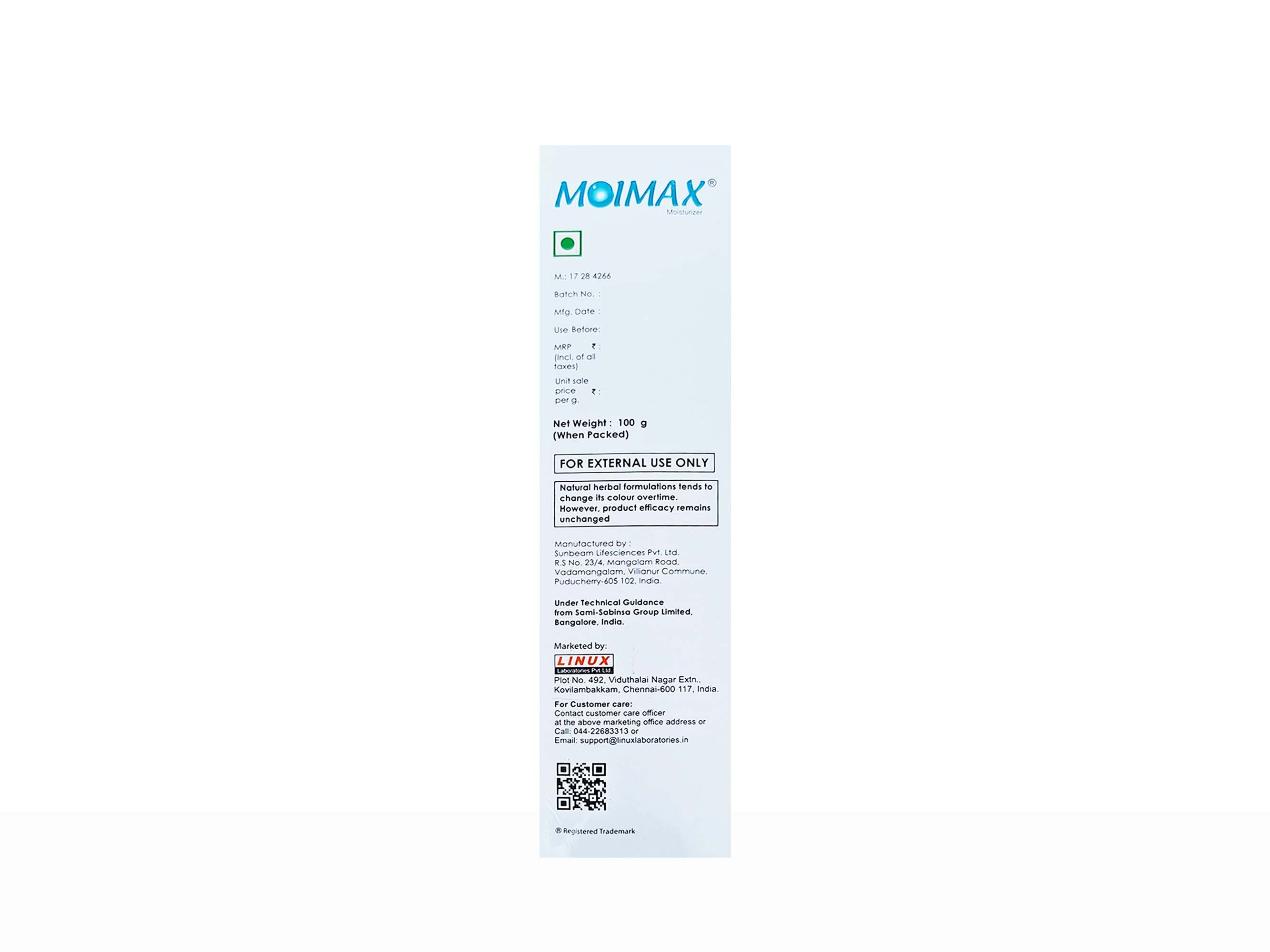 Moimax Moisturizer Cream - Image 3