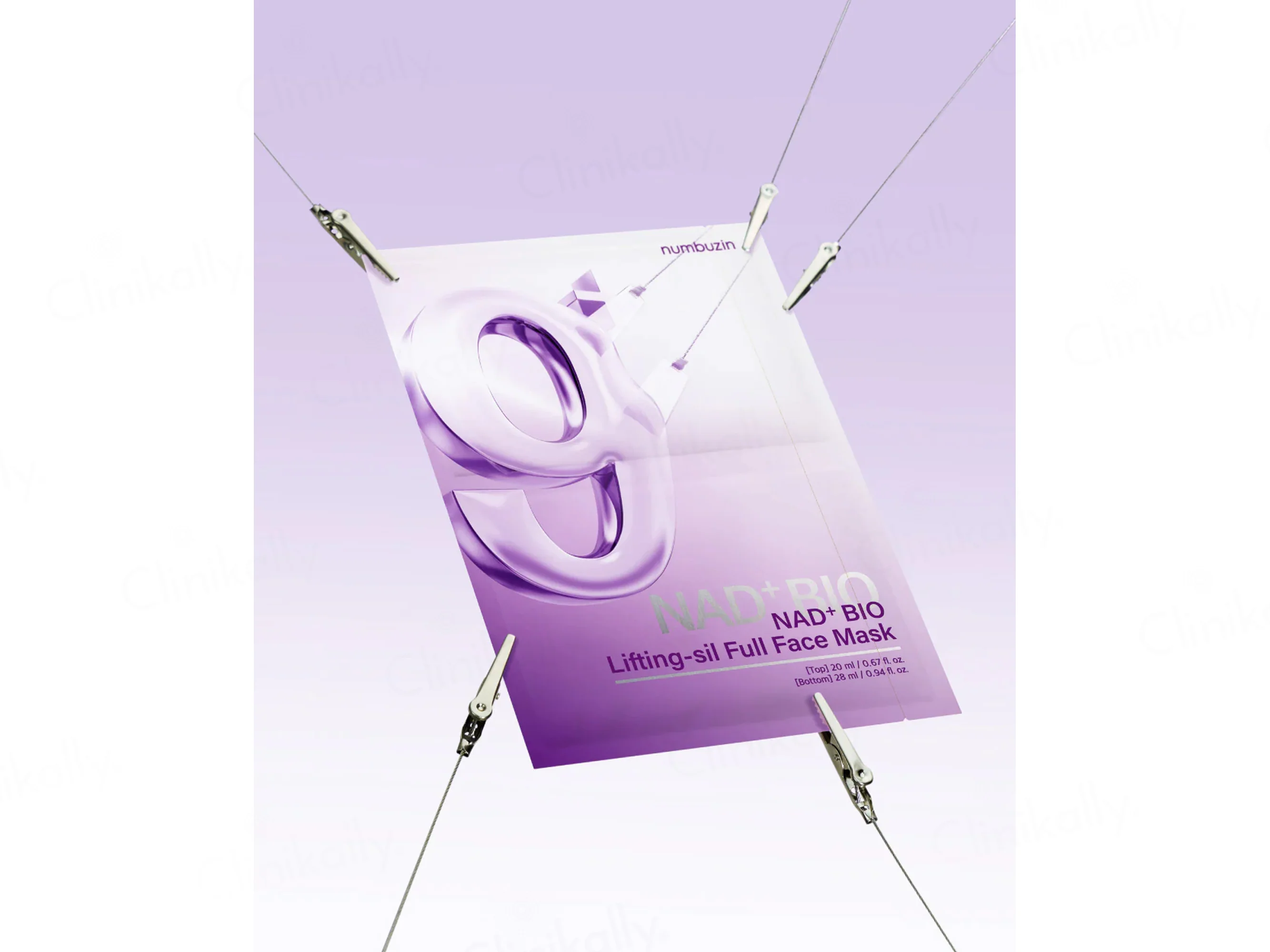 Numbuzin No.9 NAD+ Bio Lifting-Sil Lifting & Glowing Full Face Mask - Image 2