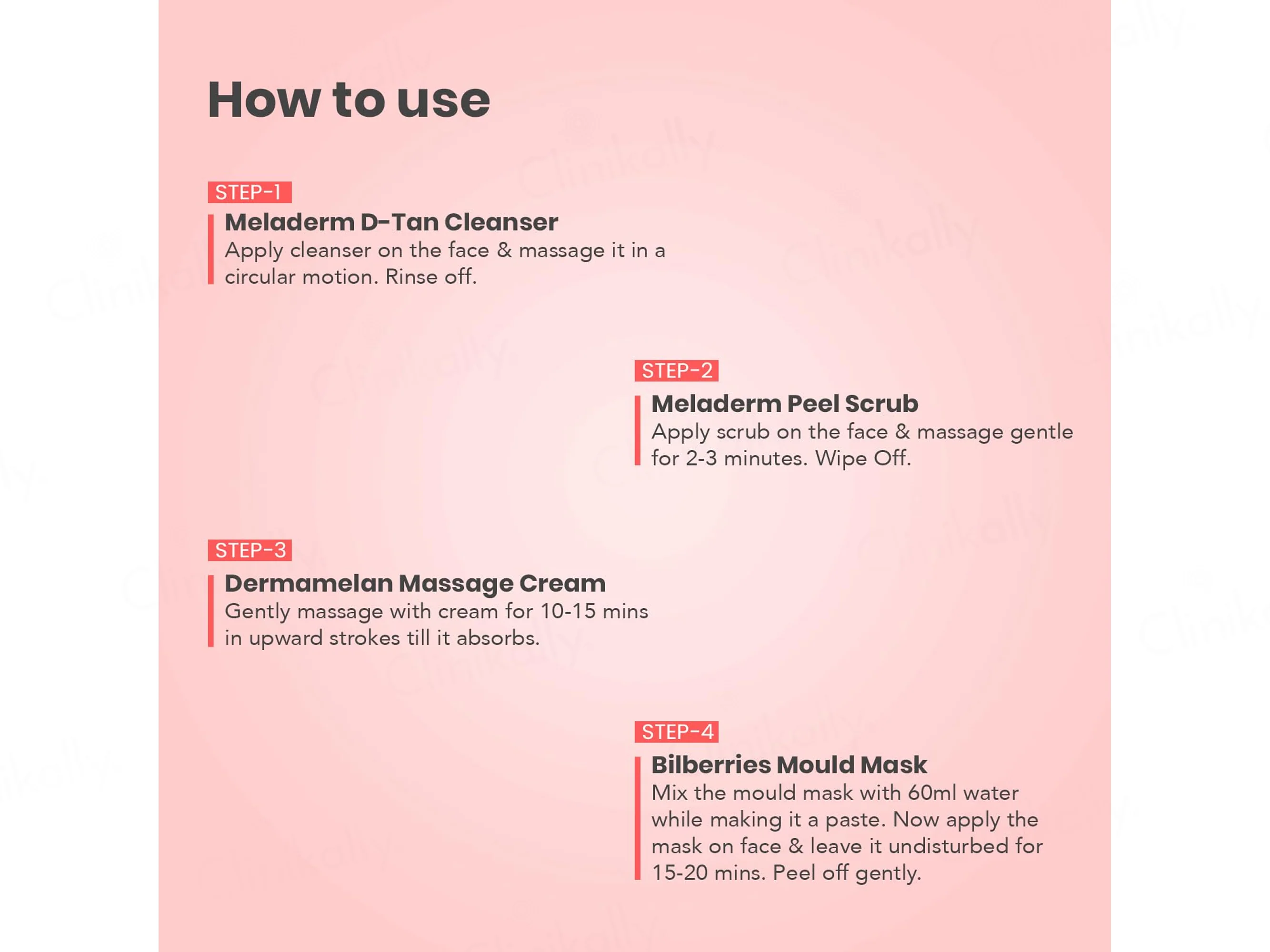 O3+ D-Tan Single Use Facial Kit - Image 6