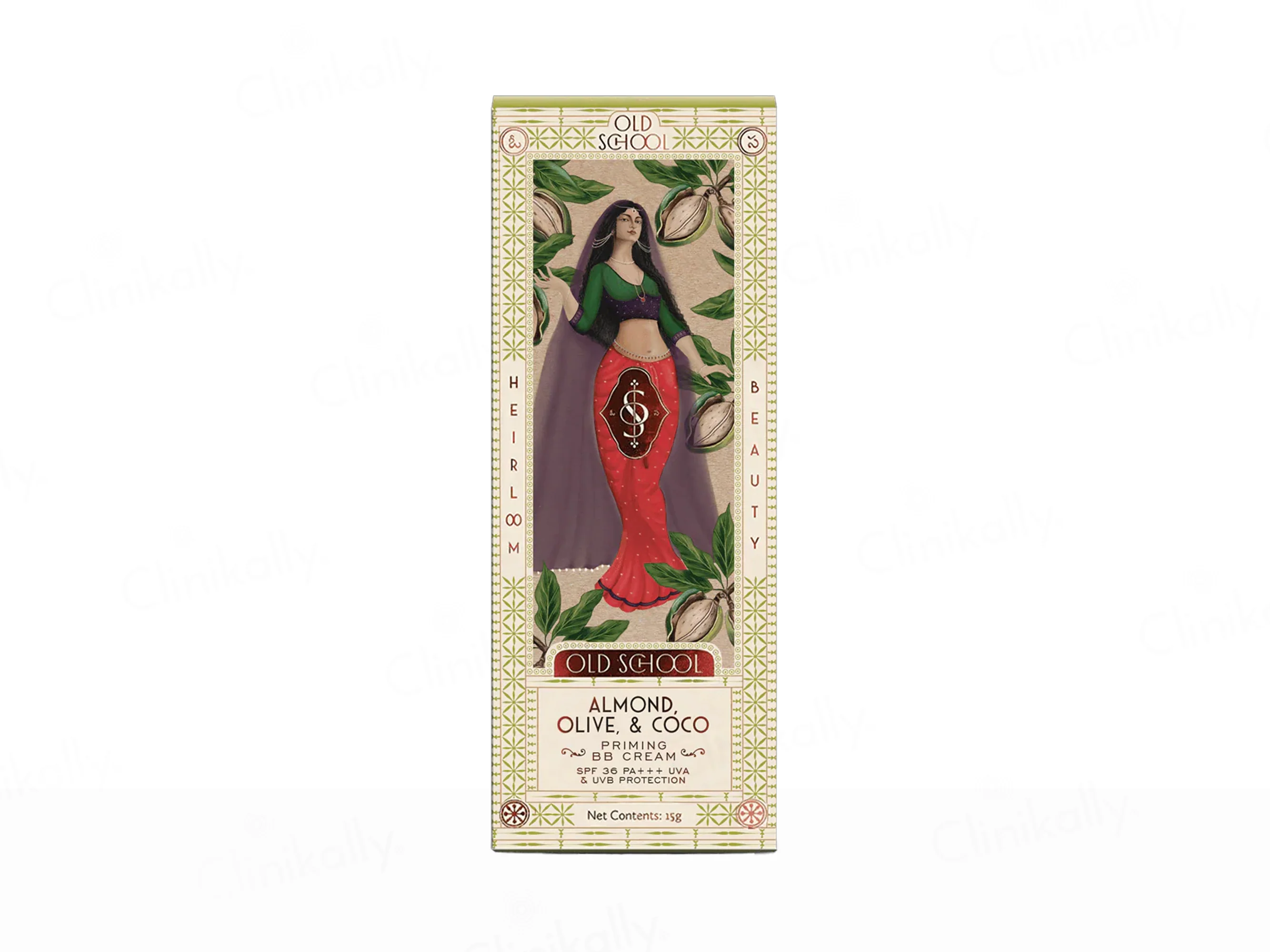 Old School Almond, Olive & Coco Priming BB Cream SPF 36 PA+++ - Image 2