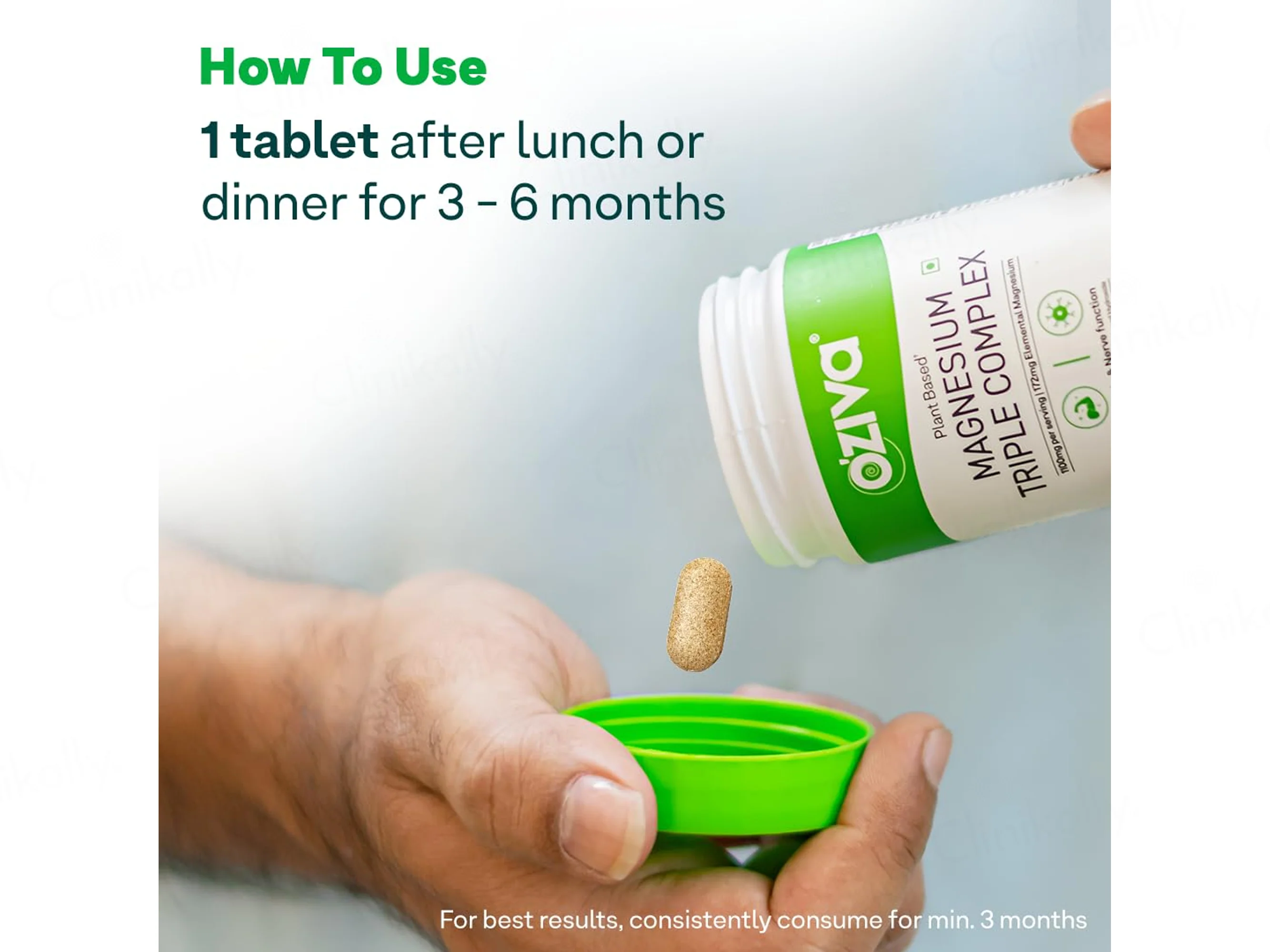 Oziva Magnesium Triple Complex Veg Tablet - Image 7