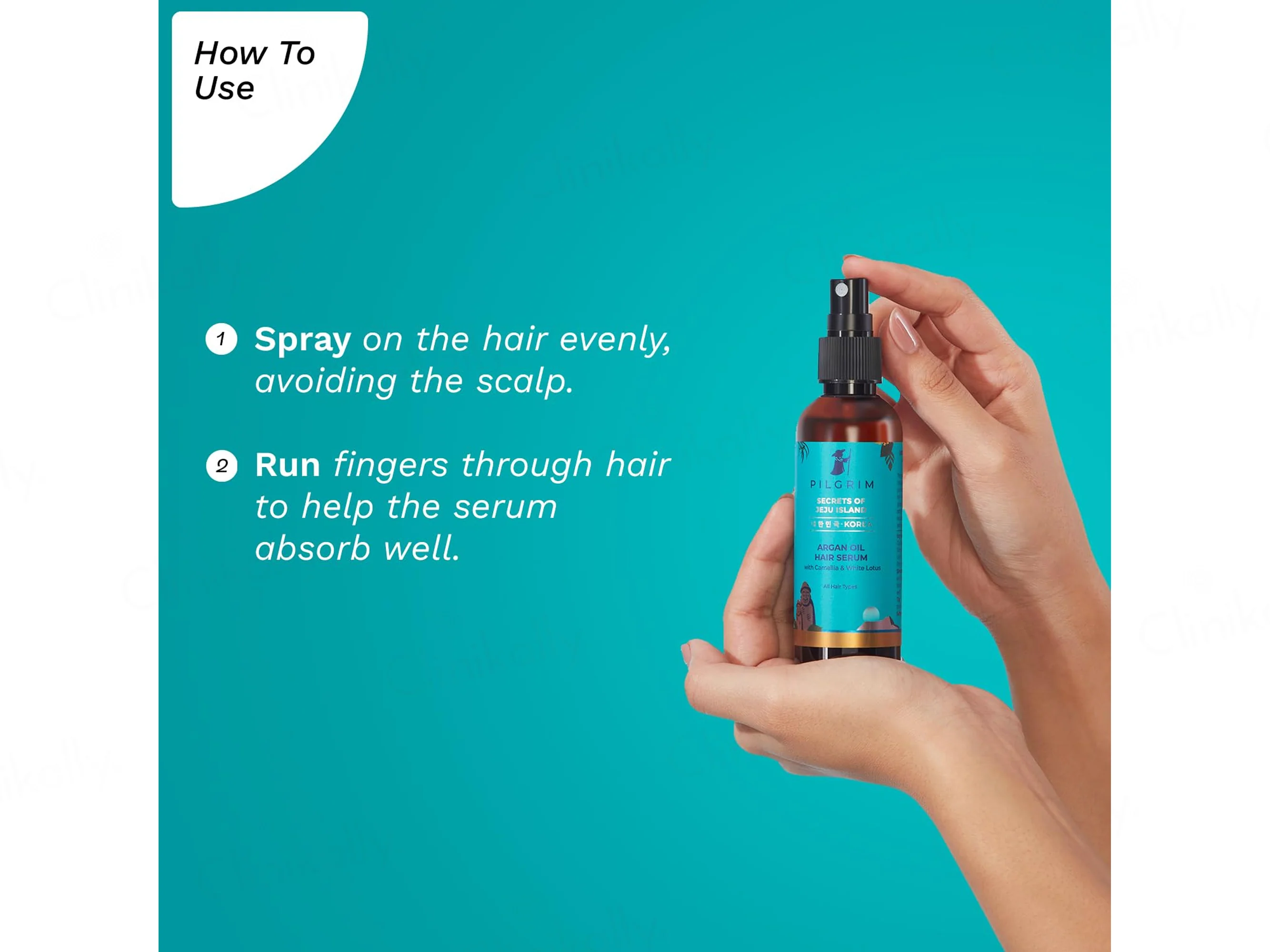 Pilgrim Argan Oil Hair Serum with Camellia & White Lotus - Image 4
