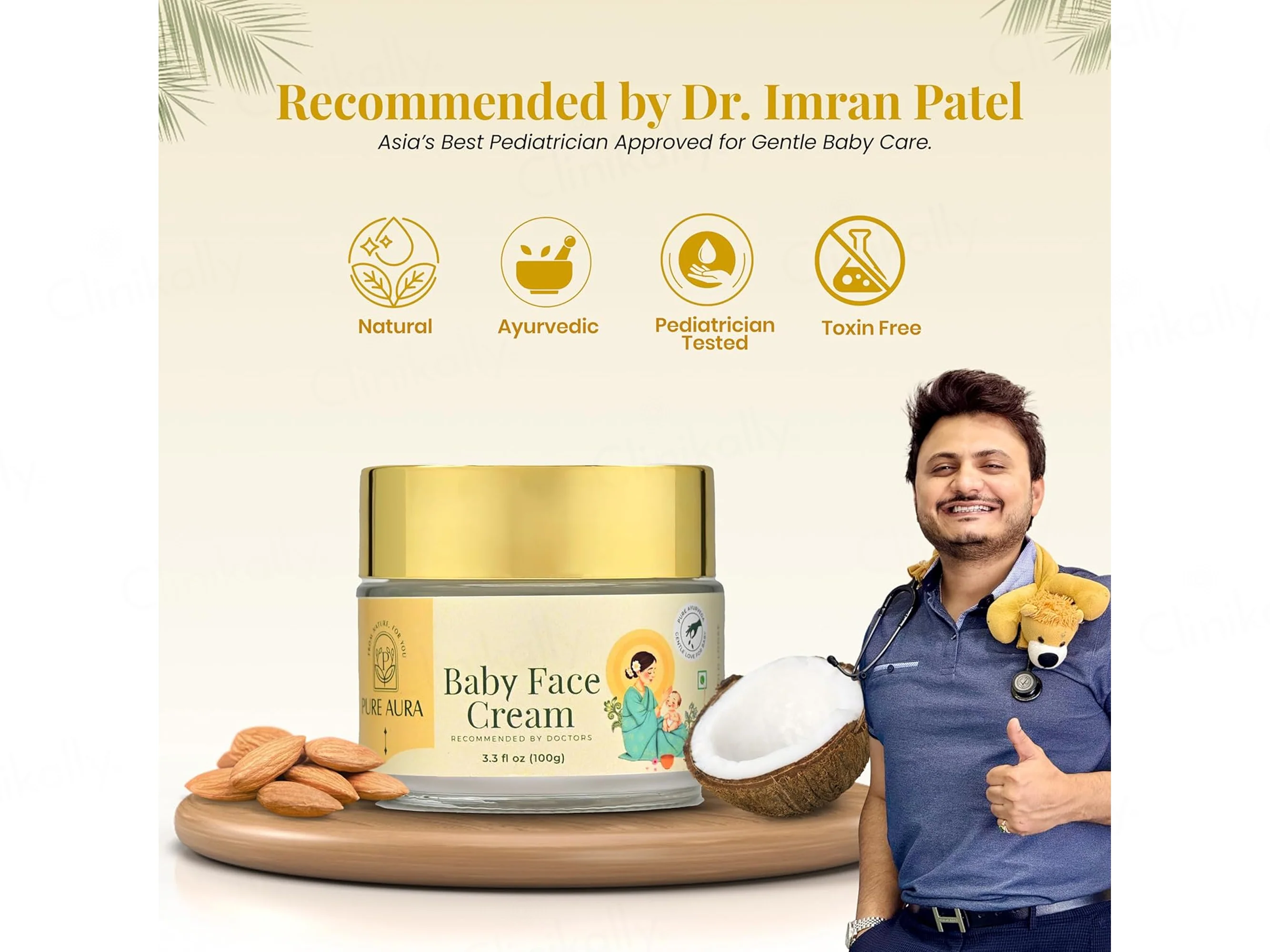 Pure Aura Baby Face Cream - Image 2