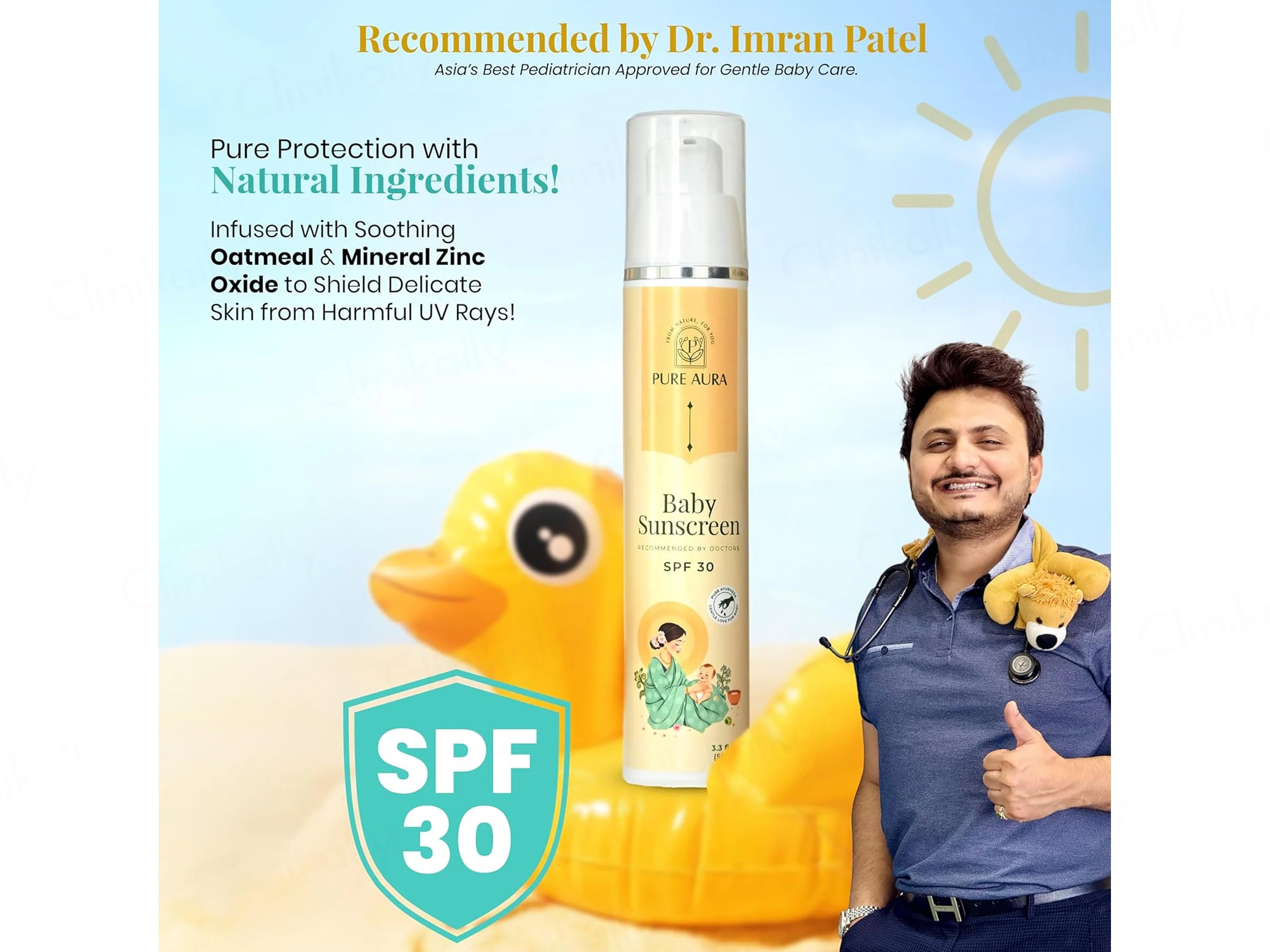 Pure Aura Baby Sunscreen SPF 30 - Image 2