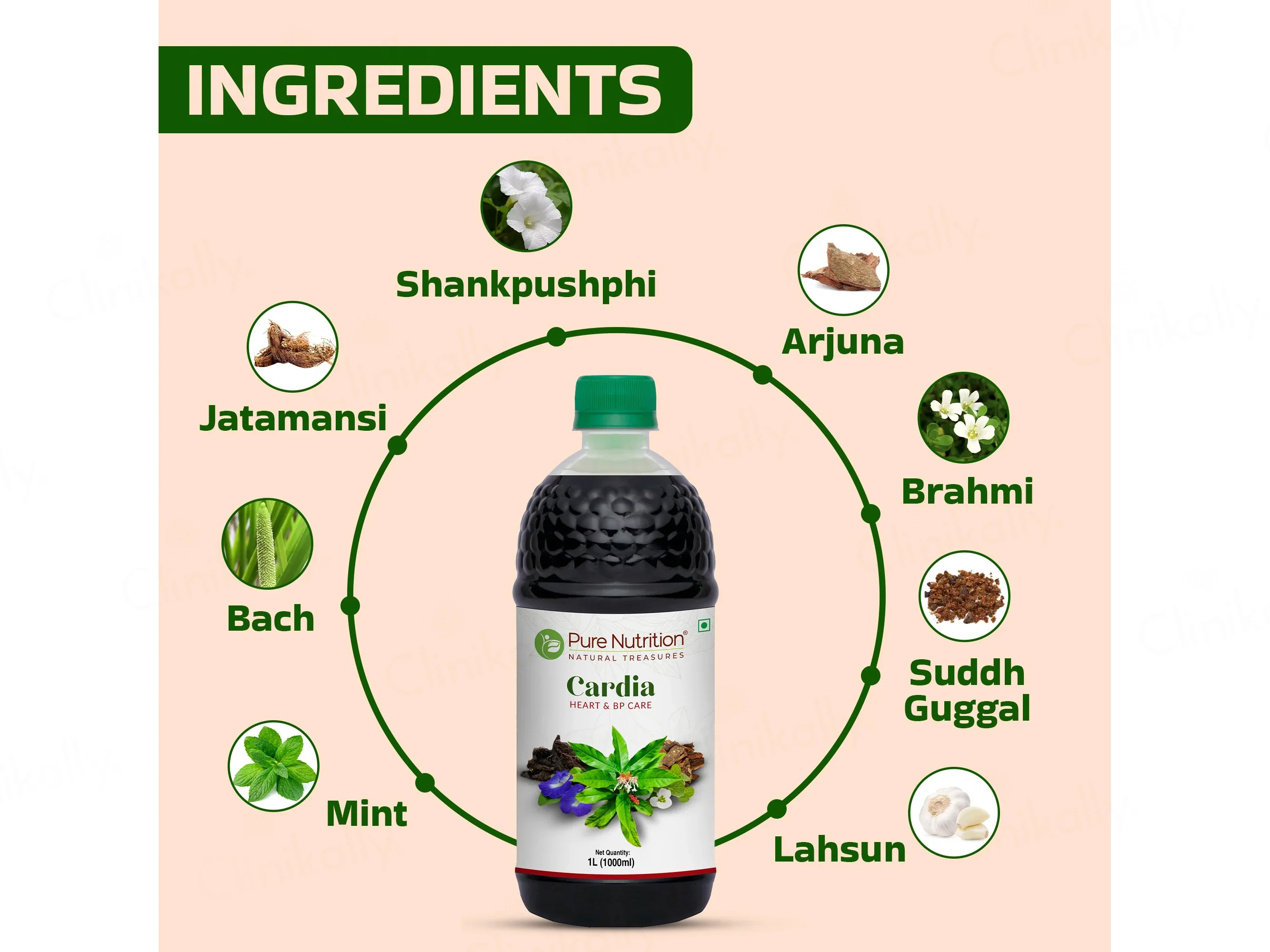 Pure Nutrition Cardia Heart & BP Care Juice - Image 2