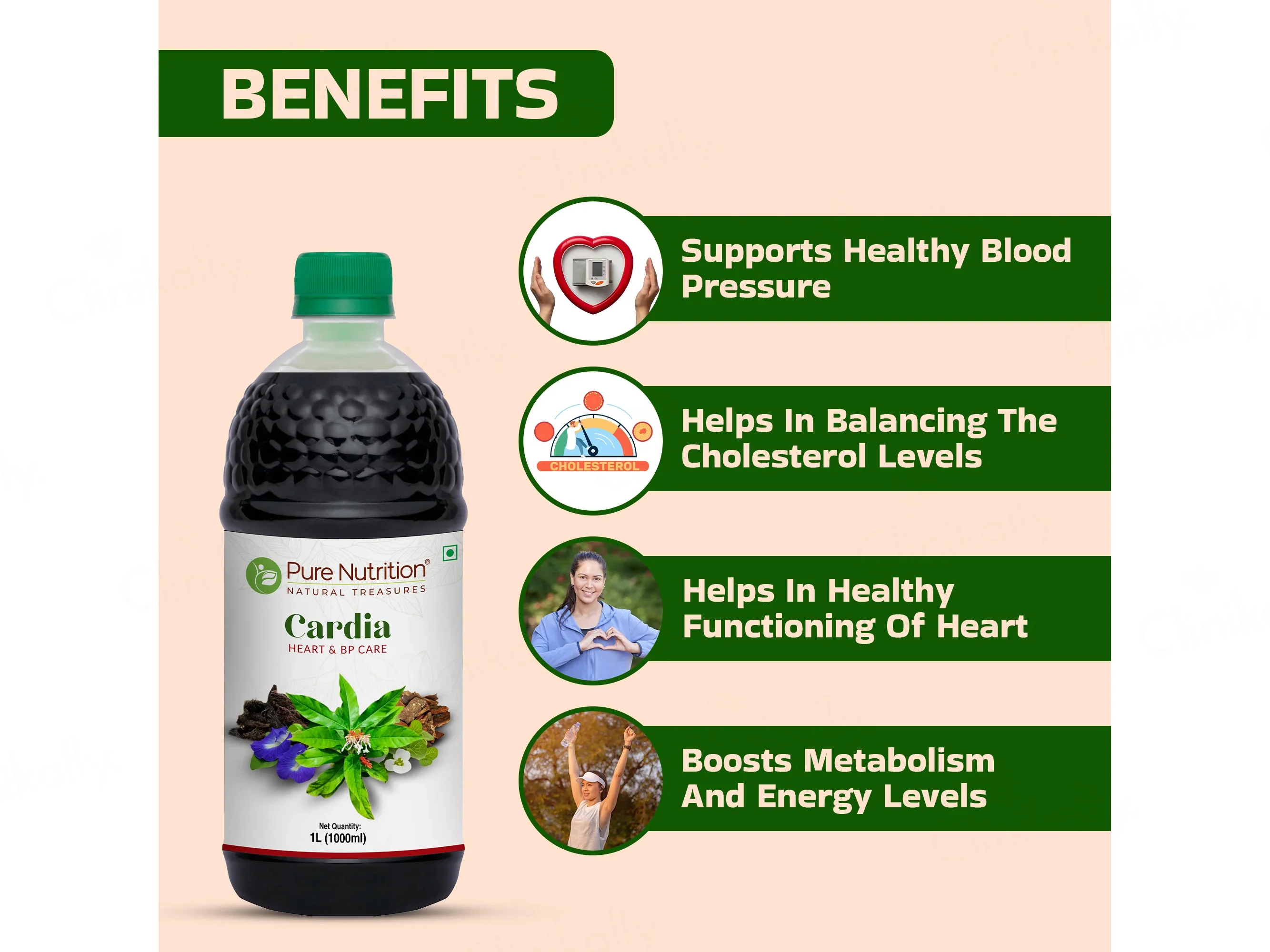 Pure Nutrition Cardia Heart & BP Care Juice - Image 5