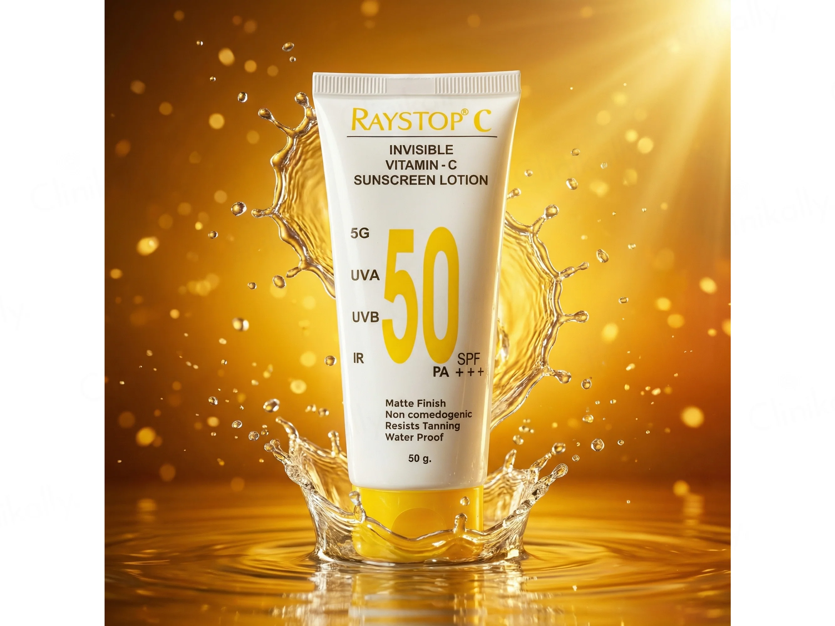 Raystop C Invisible Vitamin-C Sunscreen Lotion SPF 50 PA+++ - Image 6