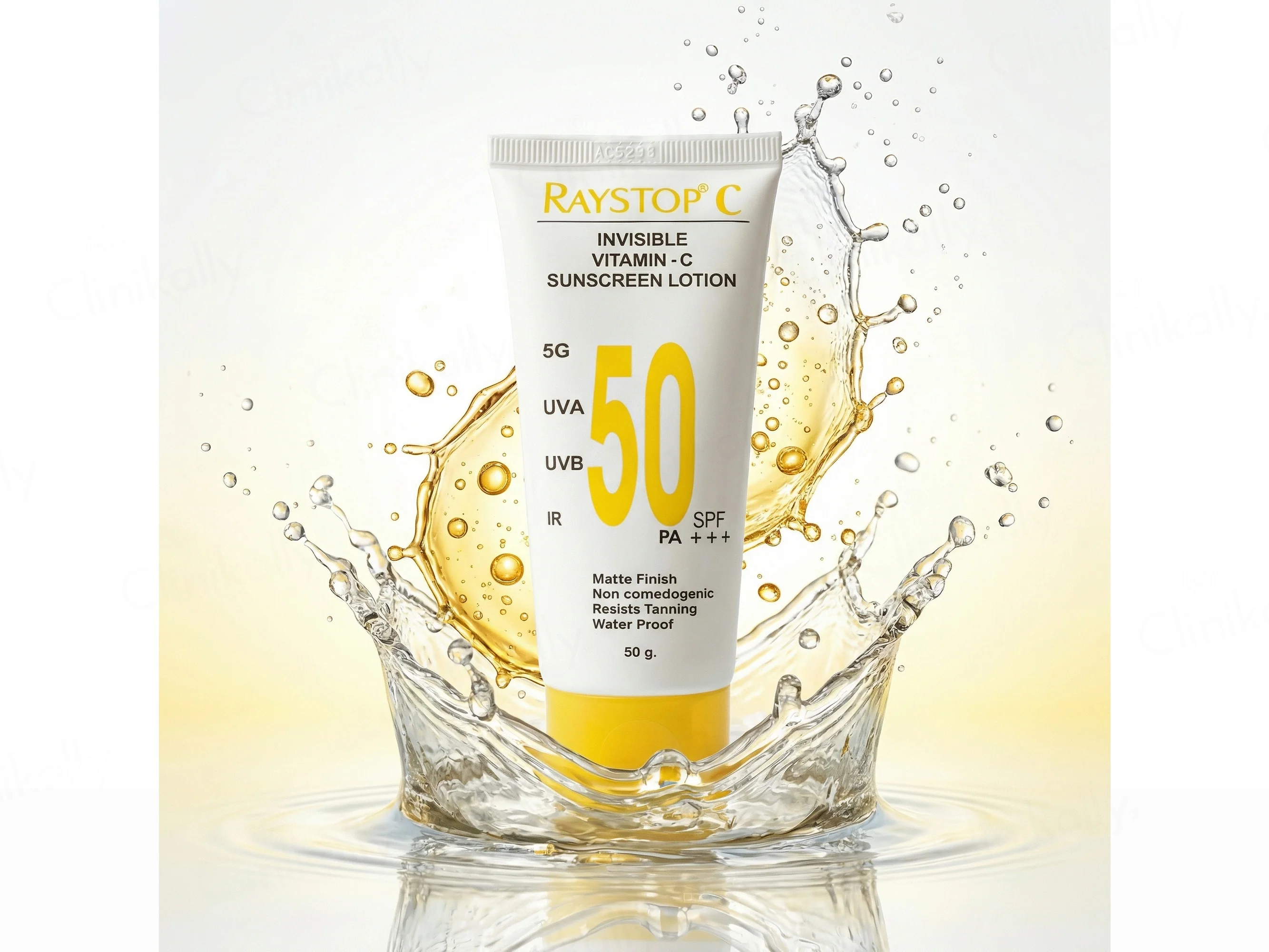 Raystop C Invisible Vitamin-C Sunscreen Lotion SPF 50 PA+++ - Image 8