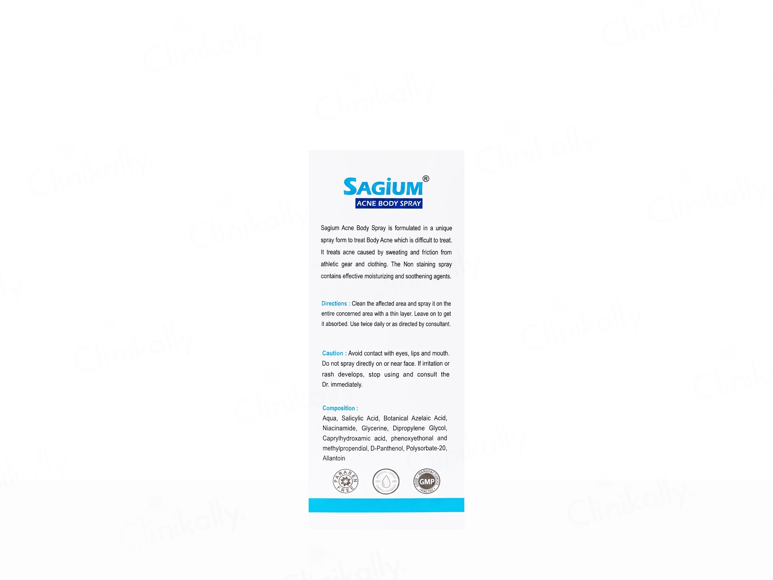Sagium Acne Body Spray - Image 2