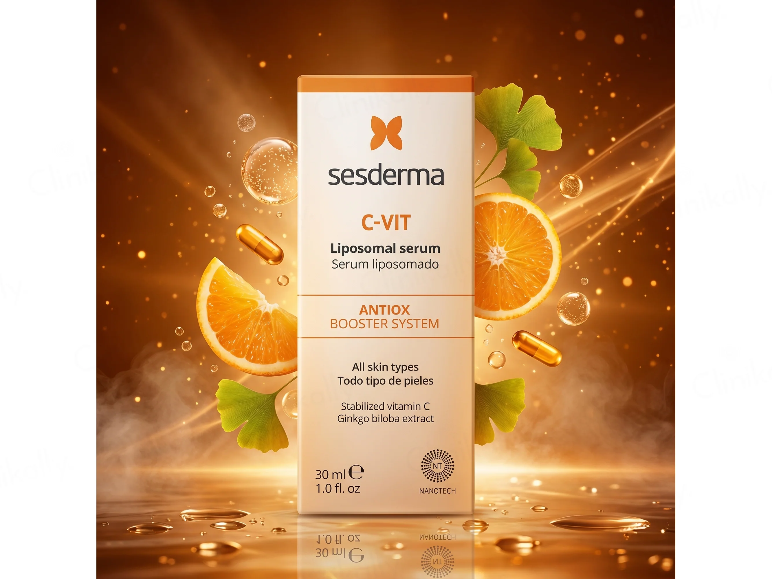 Sesderma C-VIT Liposomal Antiox Booster Face Serum - Image 3
