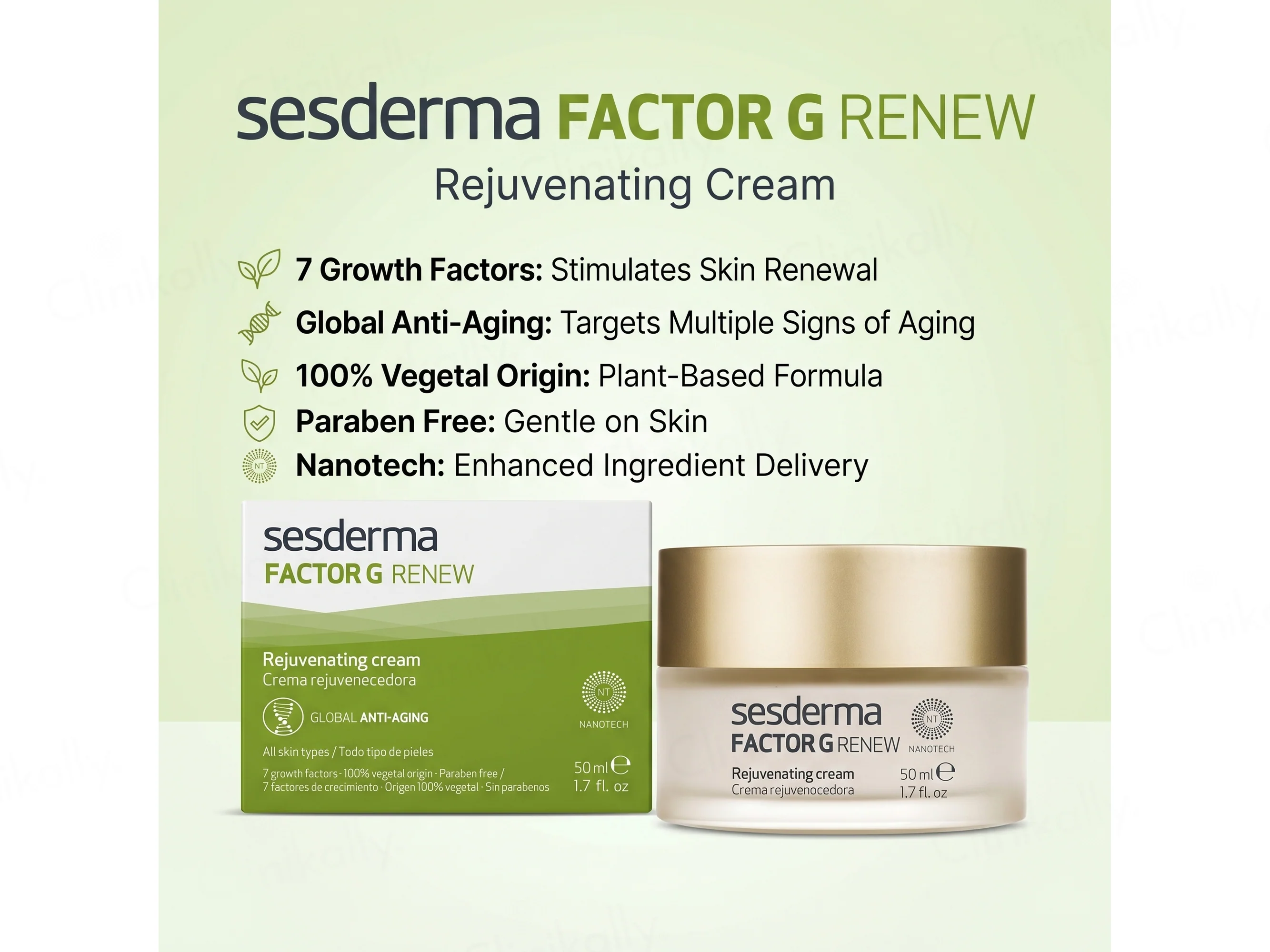 Sesderma Factor G Renew Rejuvenating Cream - Image 2