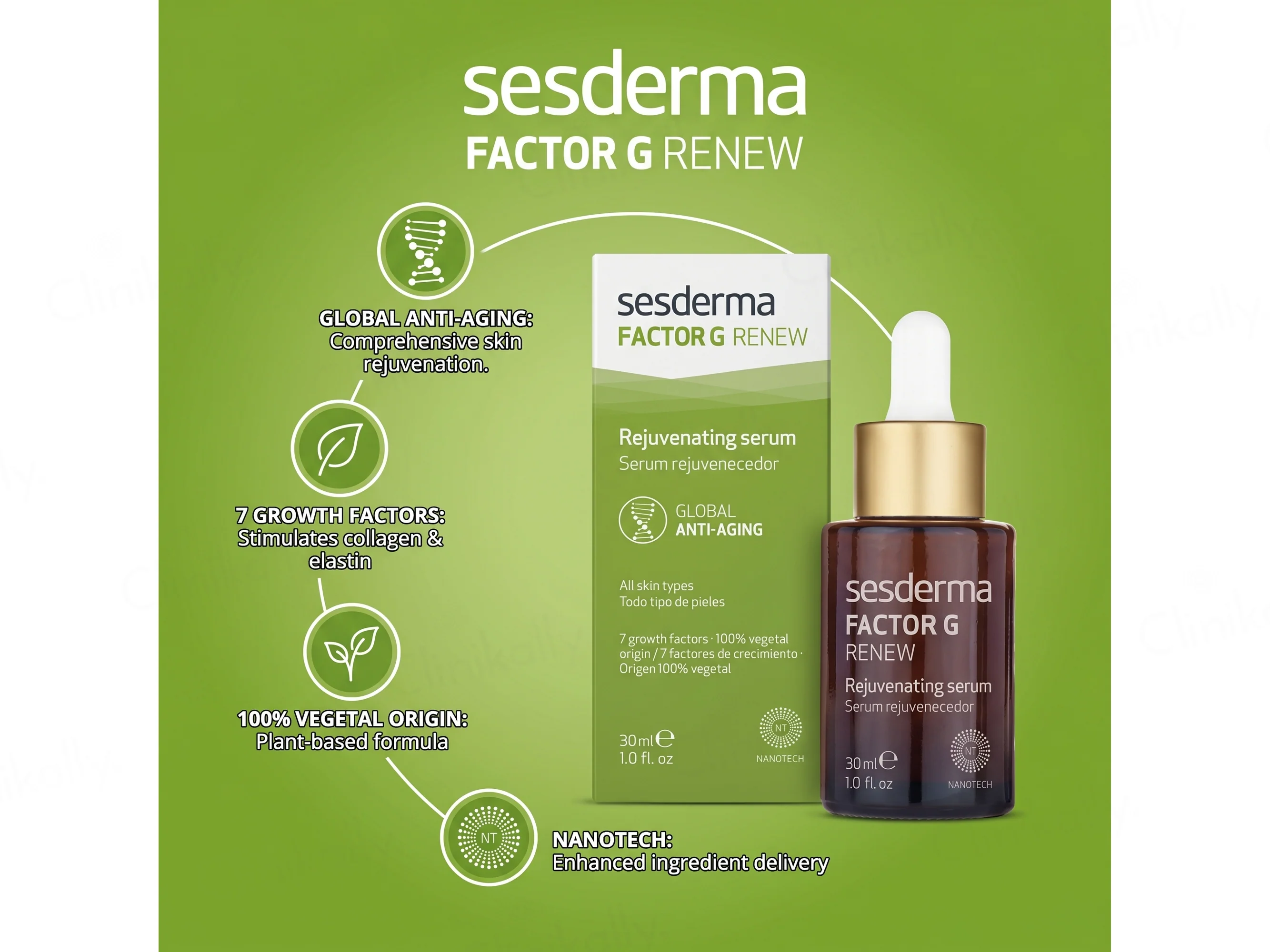 Sesderma Factor G Renew Rejuvenating Serum - Image 2