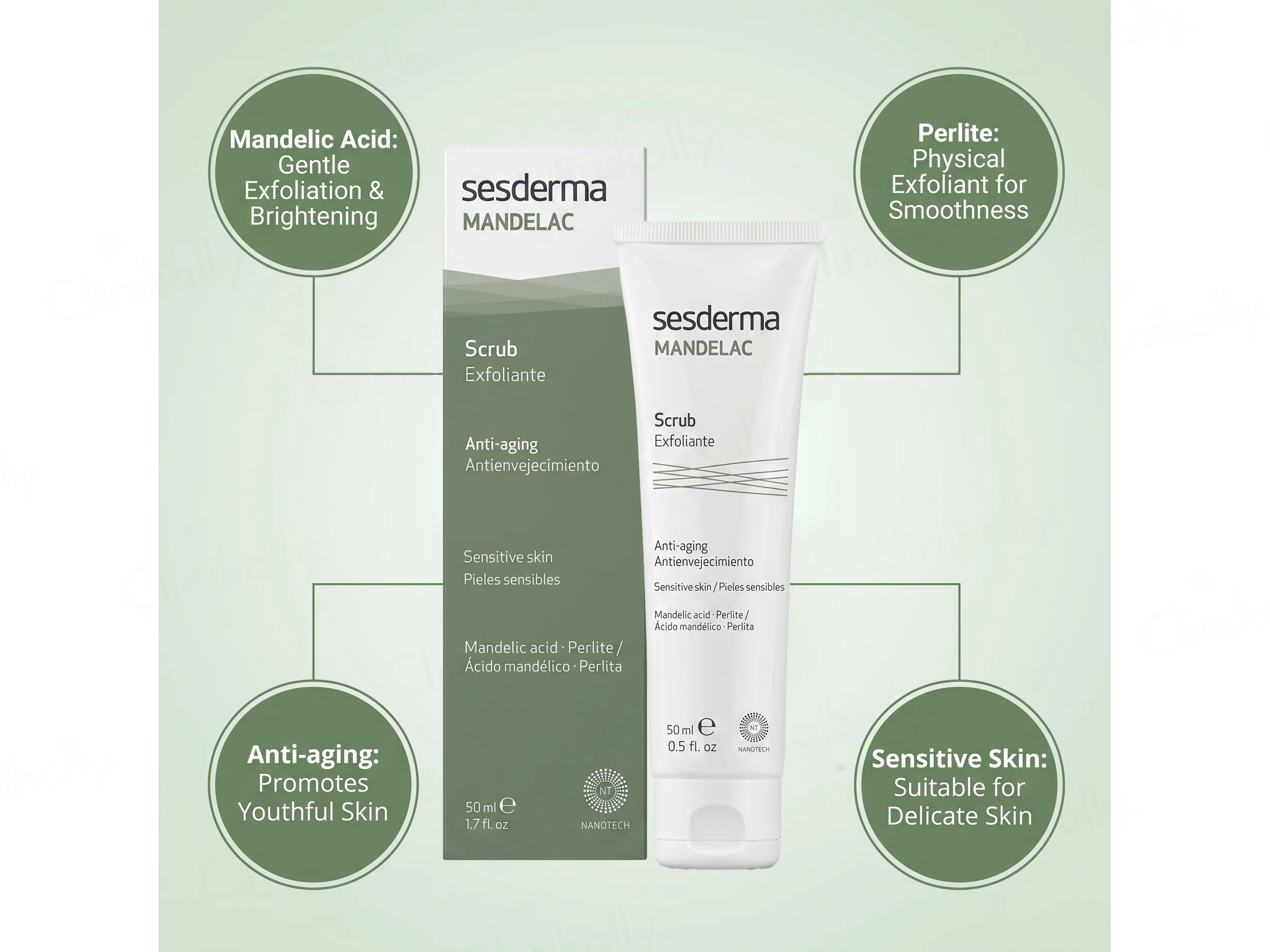 Sesderma Mandelac Scrub Exfoliante - Image 2