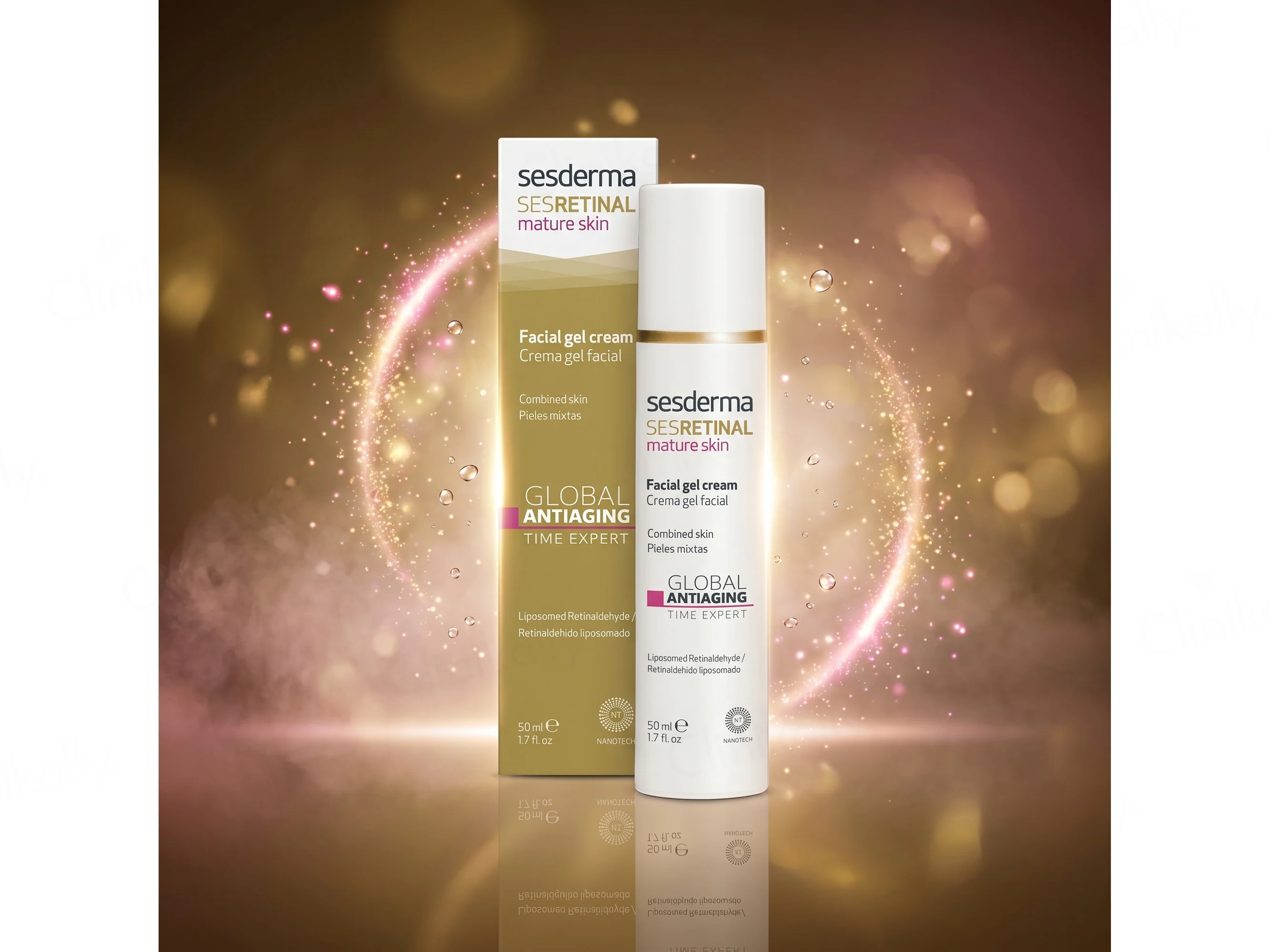 Sesderma Sesretinal Mature Skin Facial Gel Cream - Image 3