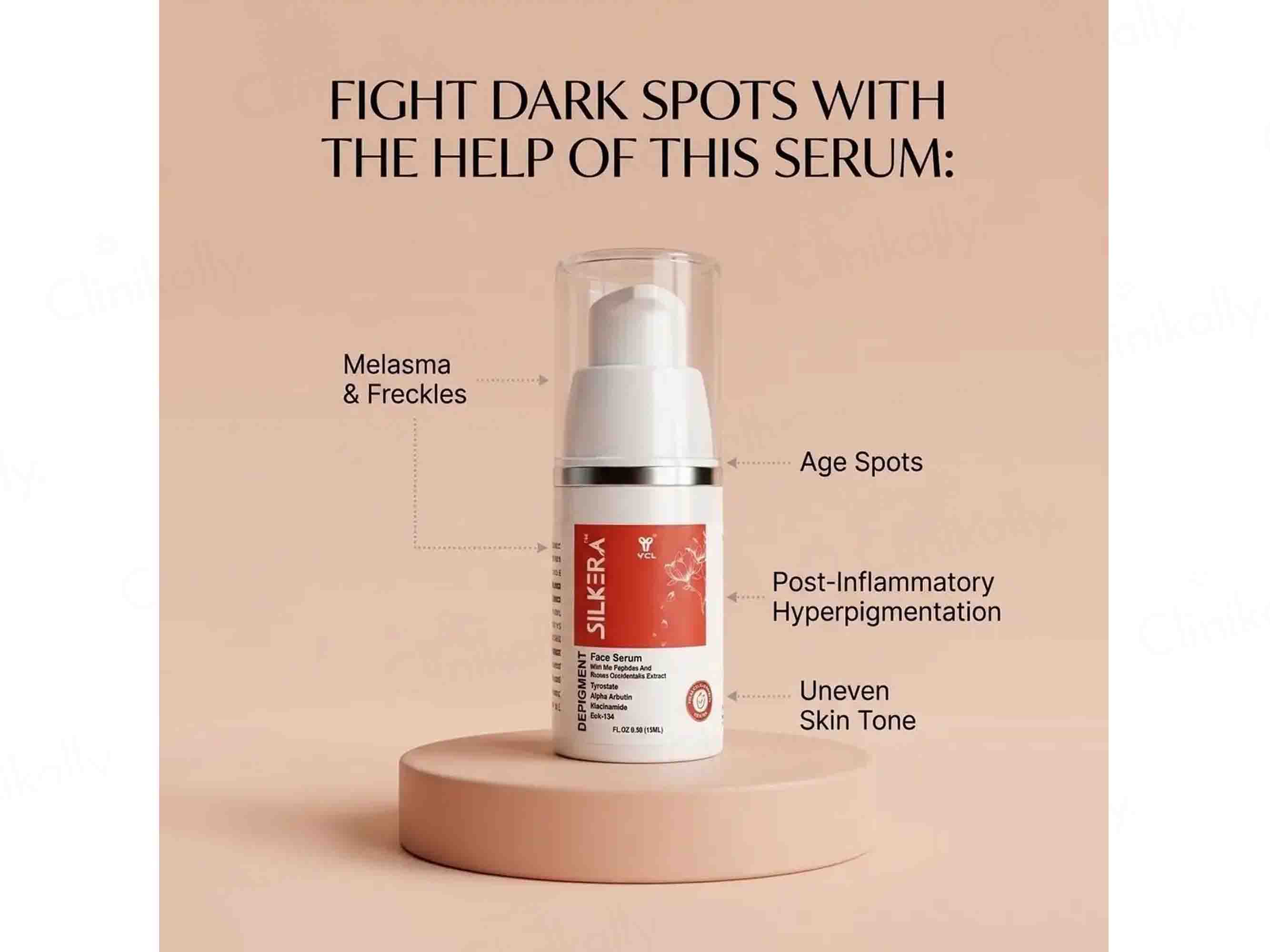 Silkera Depigment Face Serum - Image 3