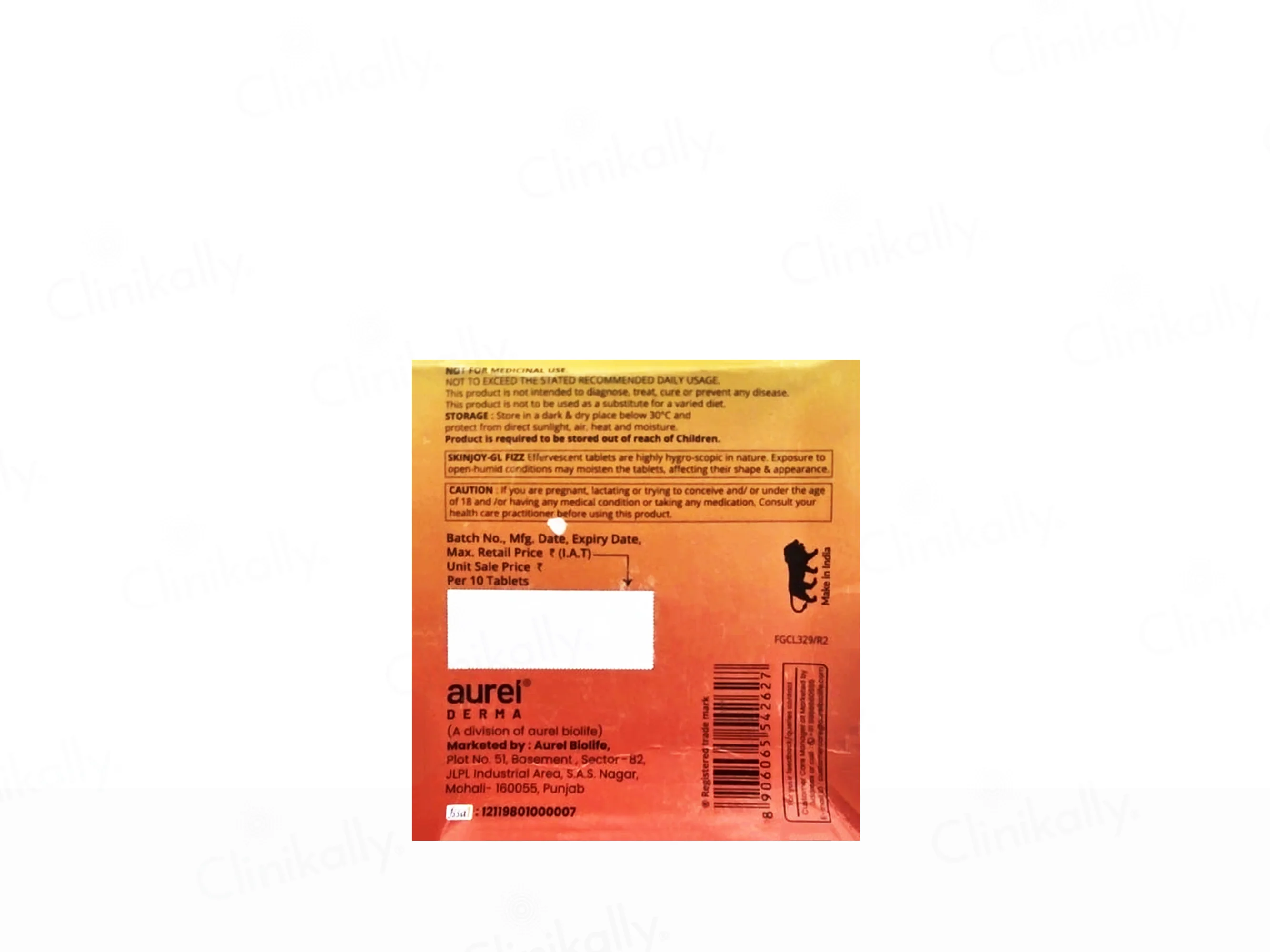 Skinjoy-GL Fizz Effervescent Tablet - Image 5
