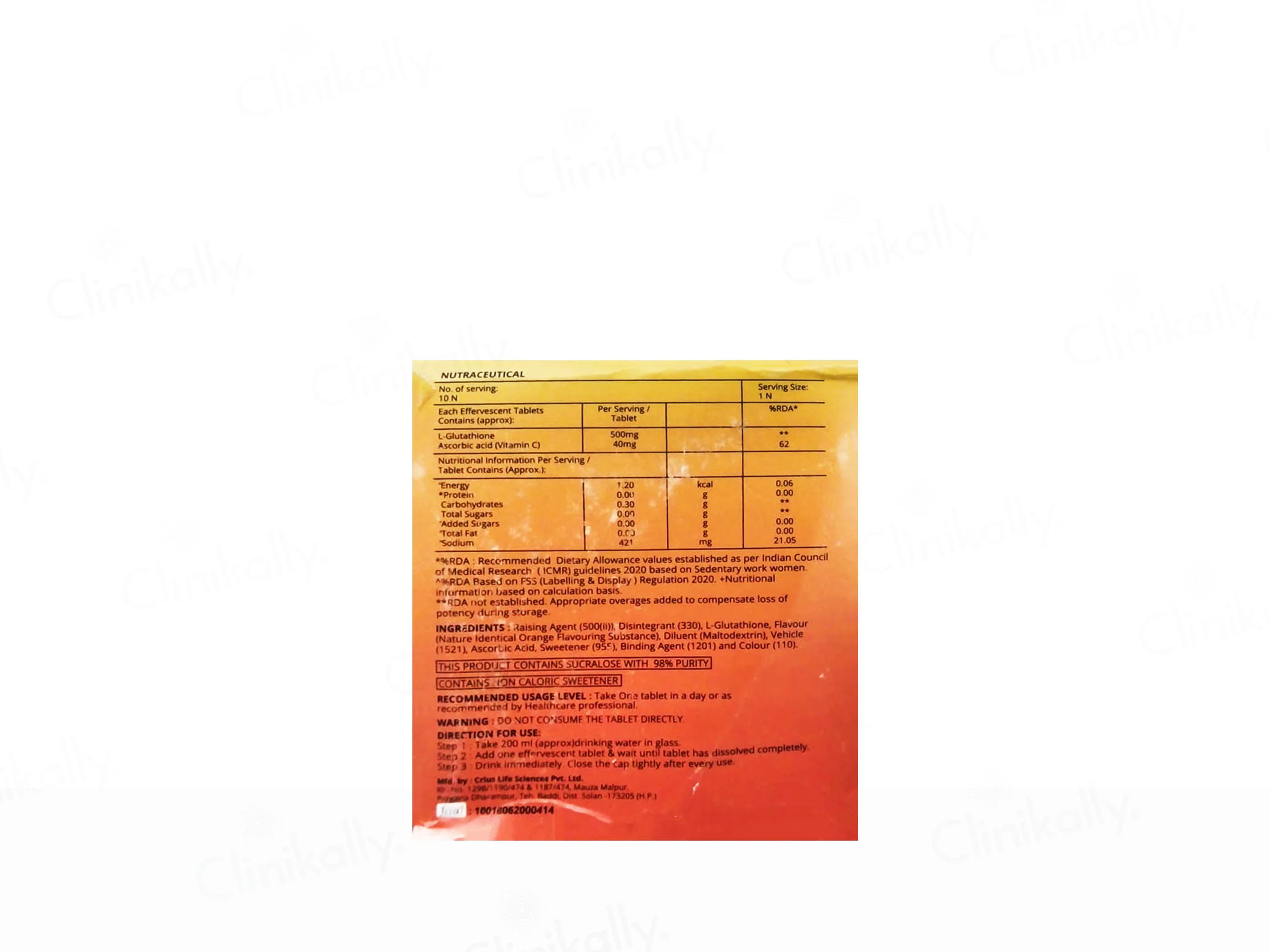 Skinjoy-GL Fizz Effervescent Tablet - Image 6
