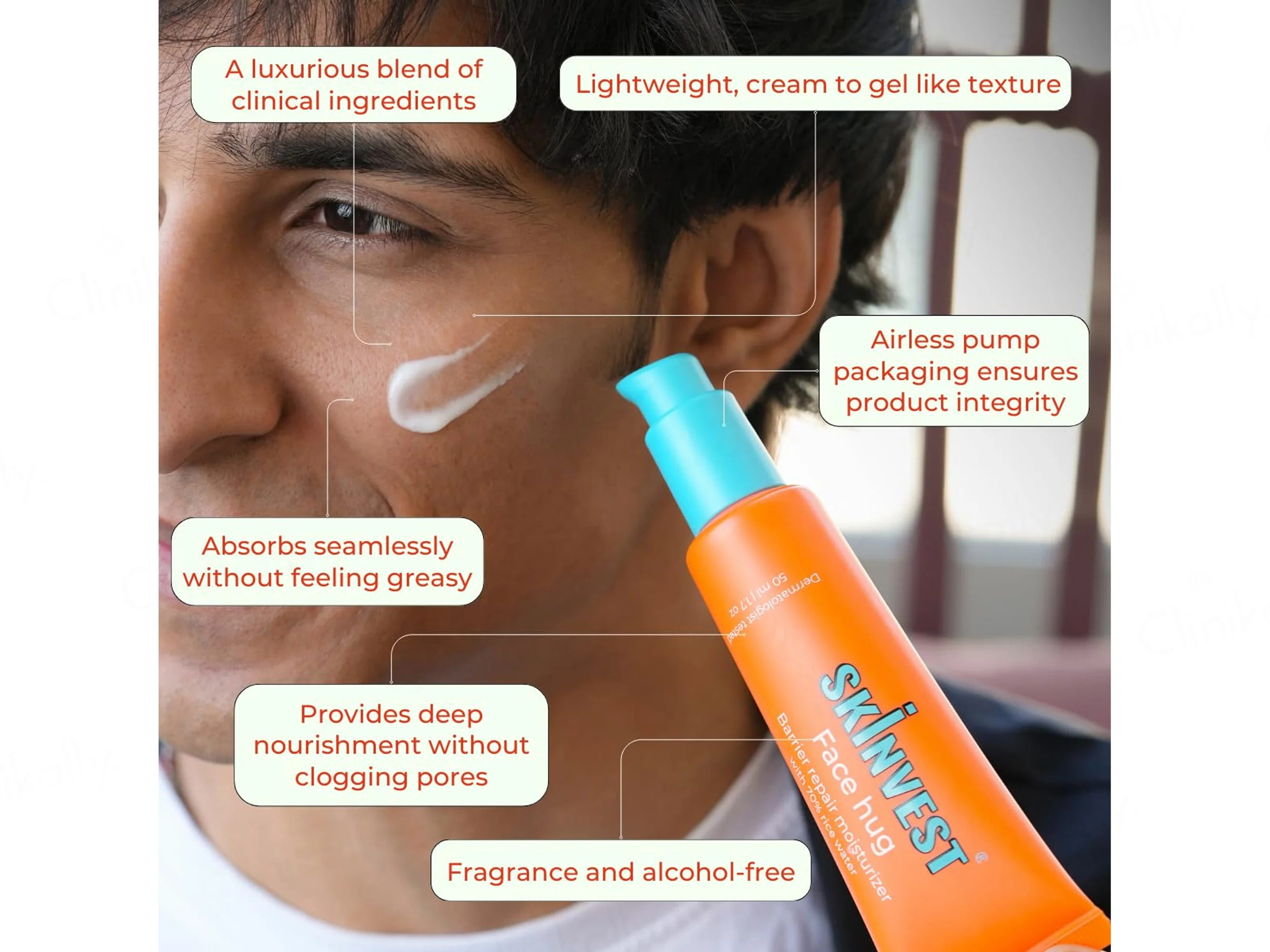 Skinvest Face Hug Barrier Repair Moisturizer - Image 2