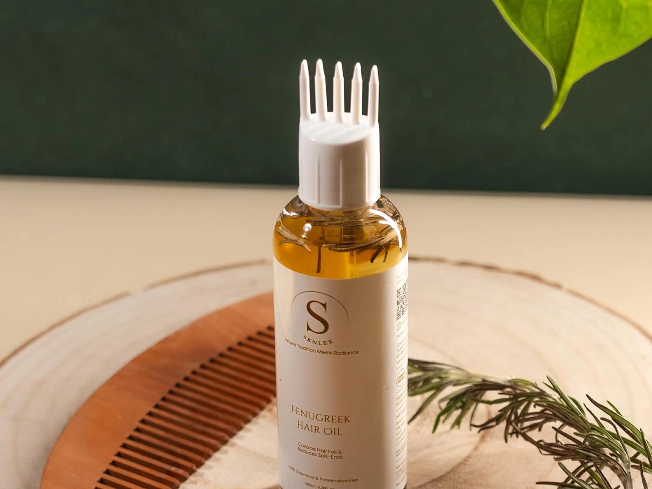 Sknlex Fenugreek Hair Oil - Image 7