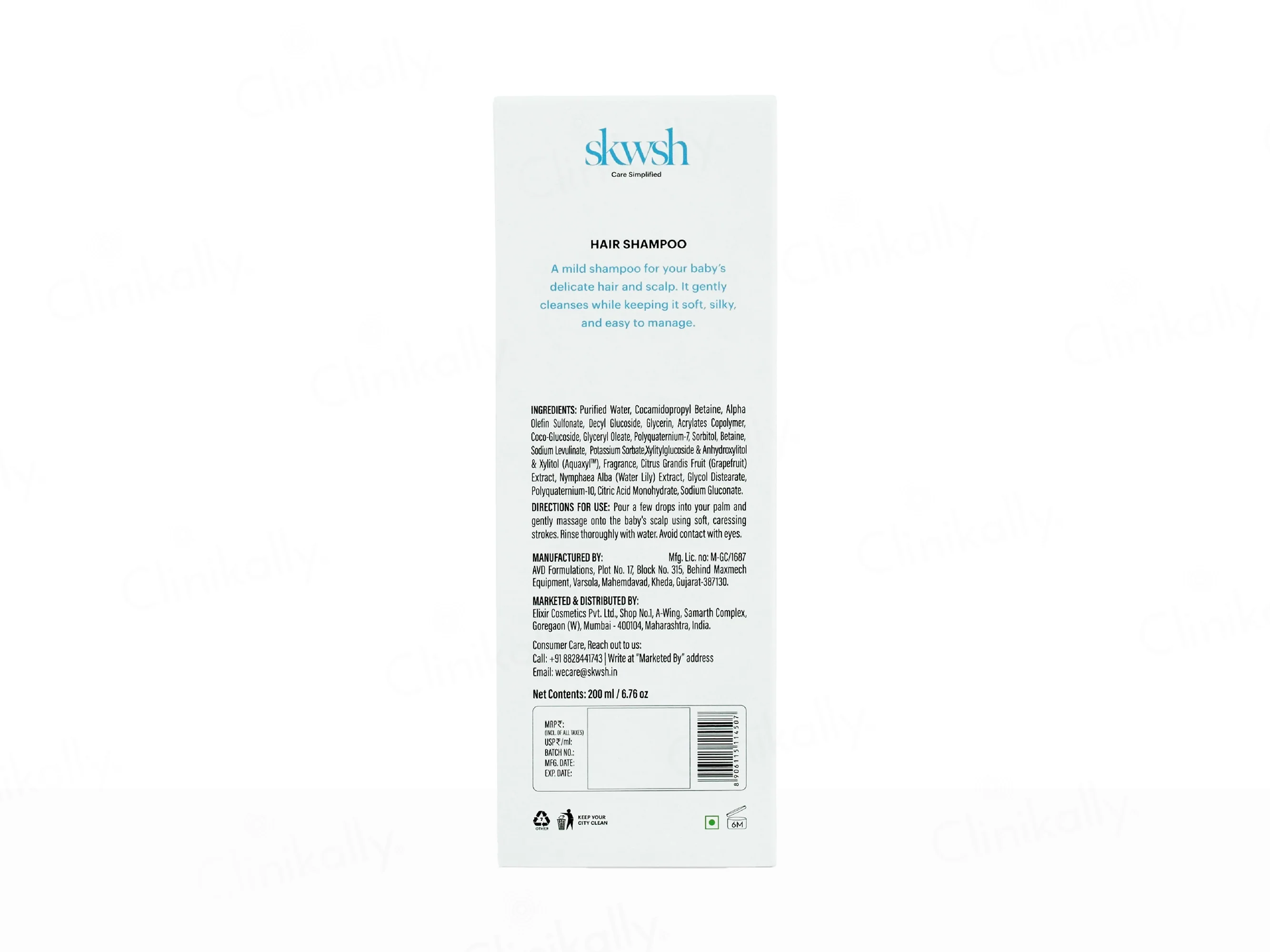 Skwsh Baby Healthy Hair Shampoo - Image 5